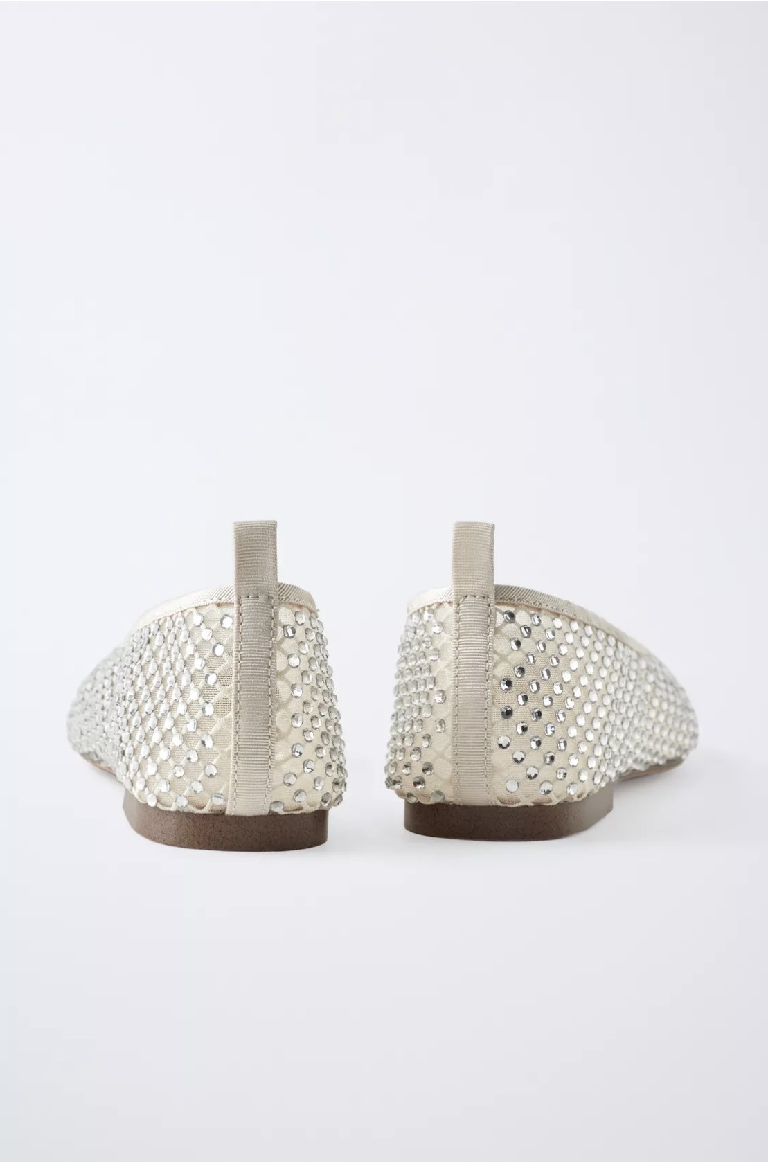 Ballerines ZARA brillantes à strass pointure 35