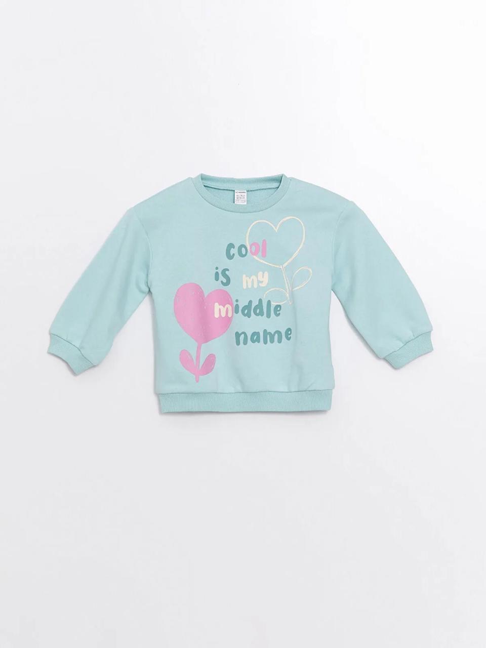 Ensemble tenue Lc Waikiki cool Sweat molletonné non gratté et leggings côtelés 4-5 ans