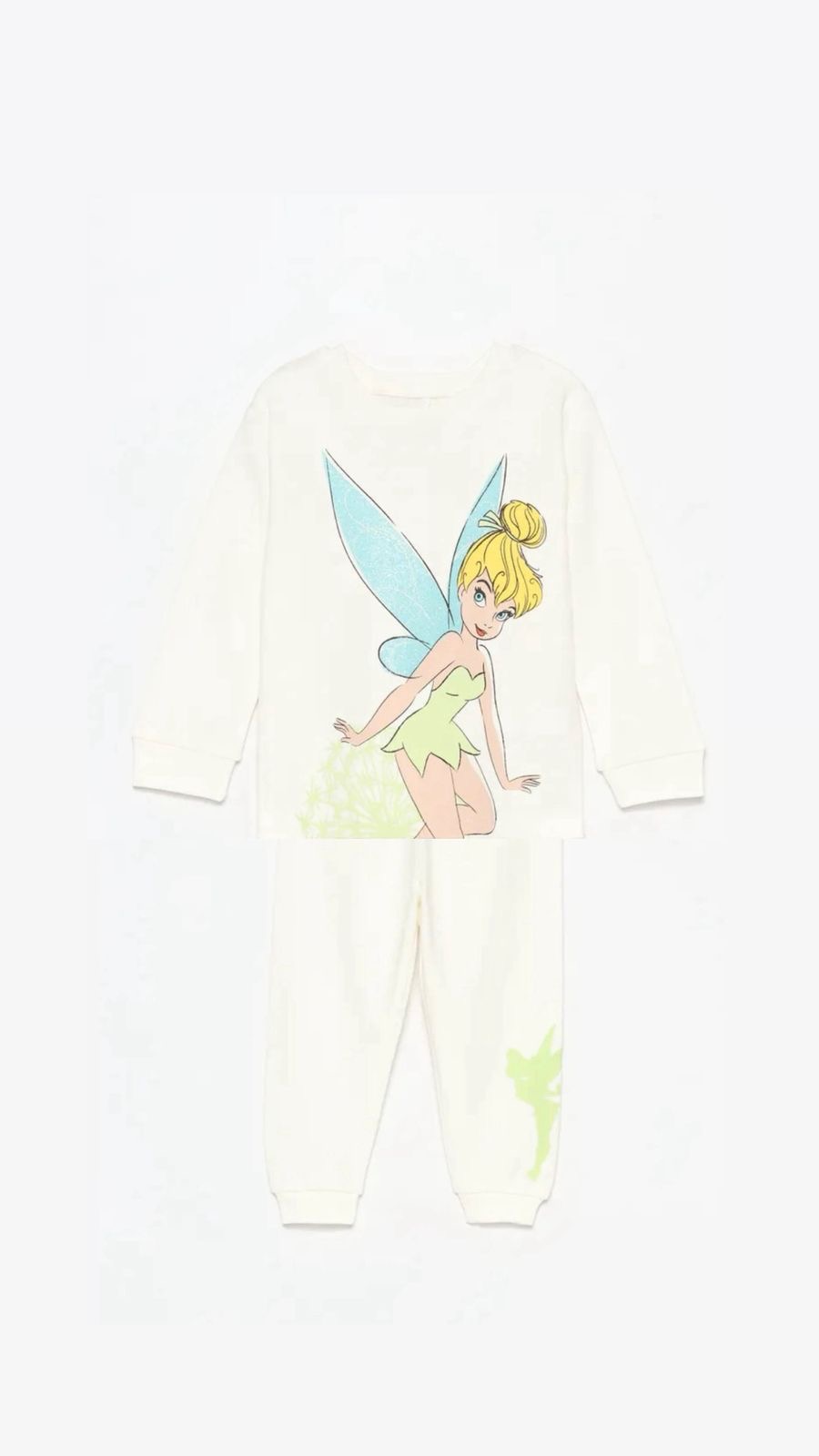 Pyjama Lefties Tinker Bell Disney en coton 18-24 mois