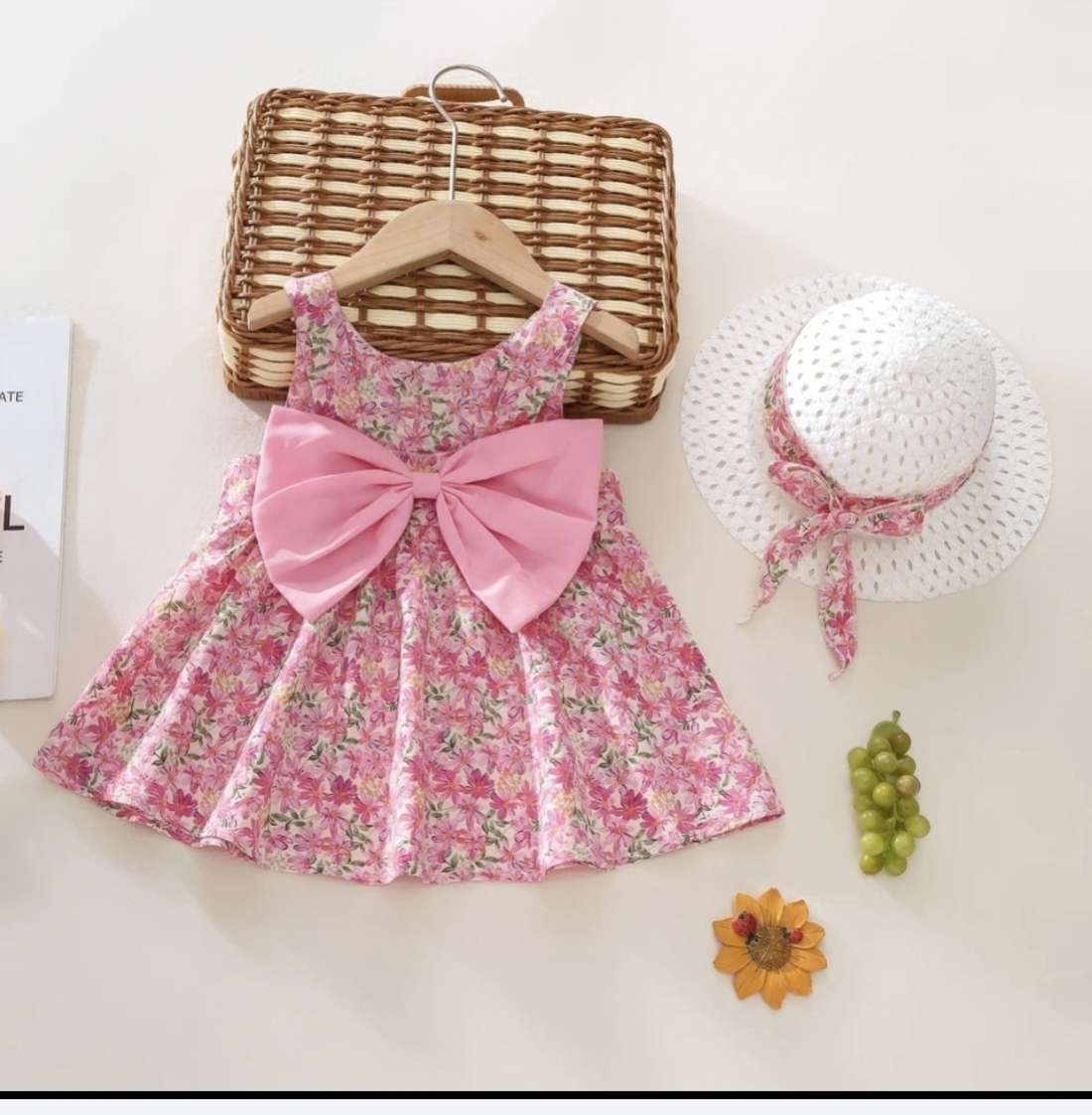 Superbe tenue robe + chapeau