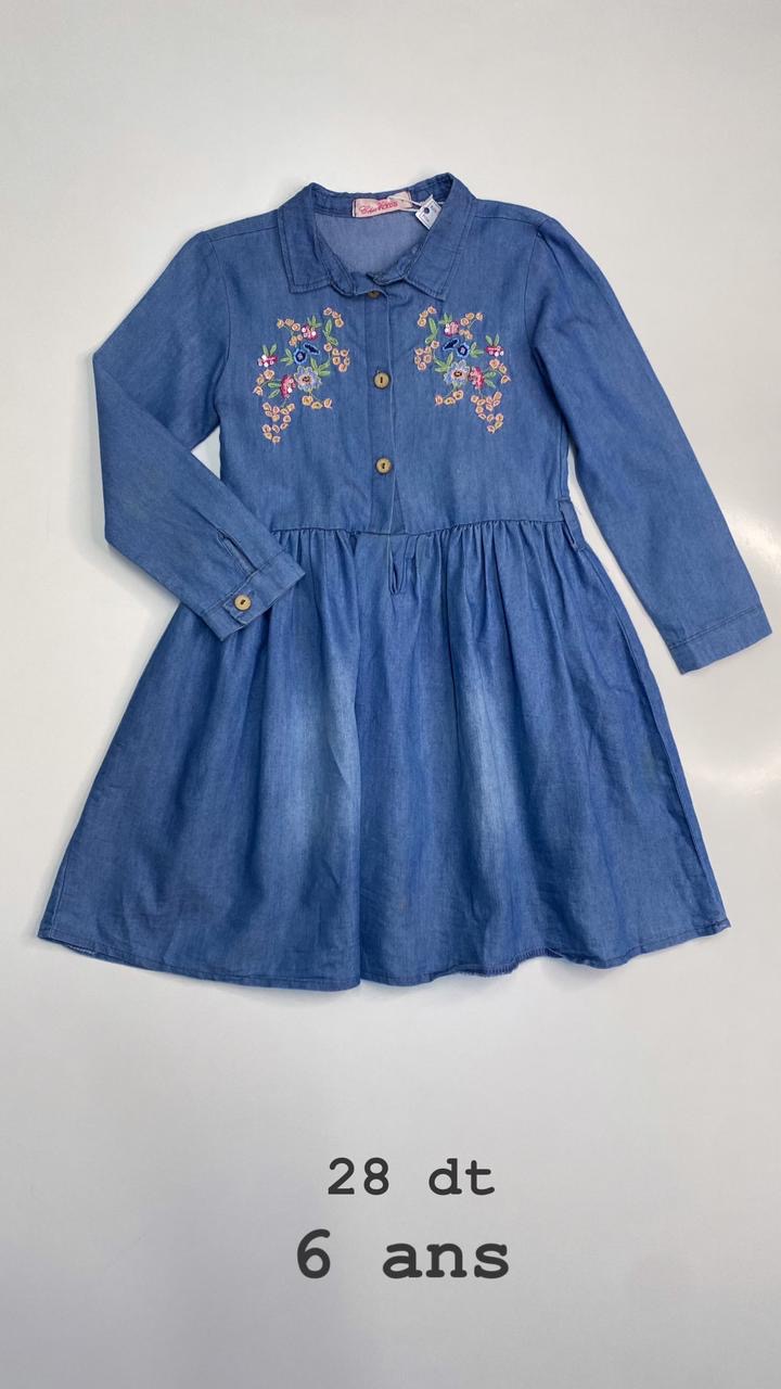 Robe en denim 6 ans Ref17/253
