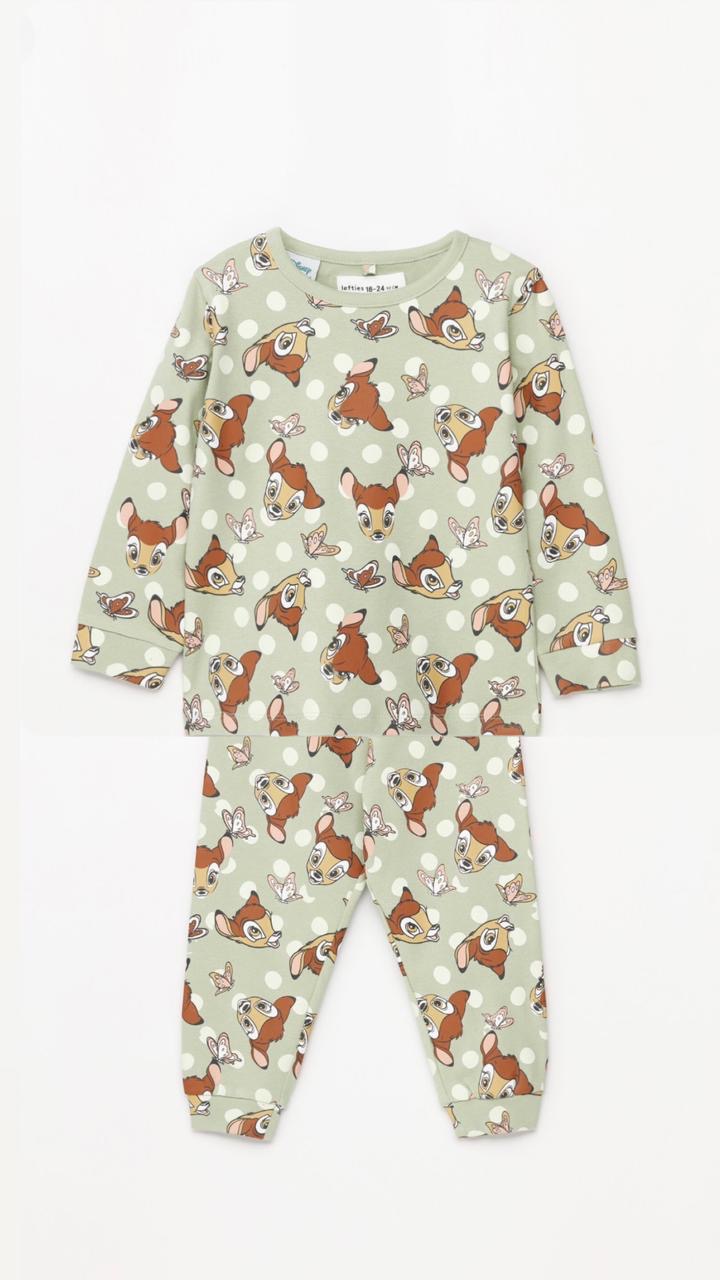 Pyjama Lefties Bambi Disney 3-4 ans