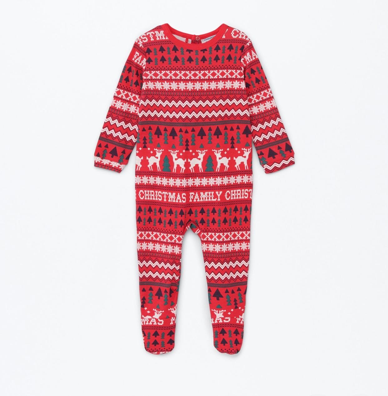 Grenouillère Lefties en coton Noël Santa Christmas réveillon 9-12 mois