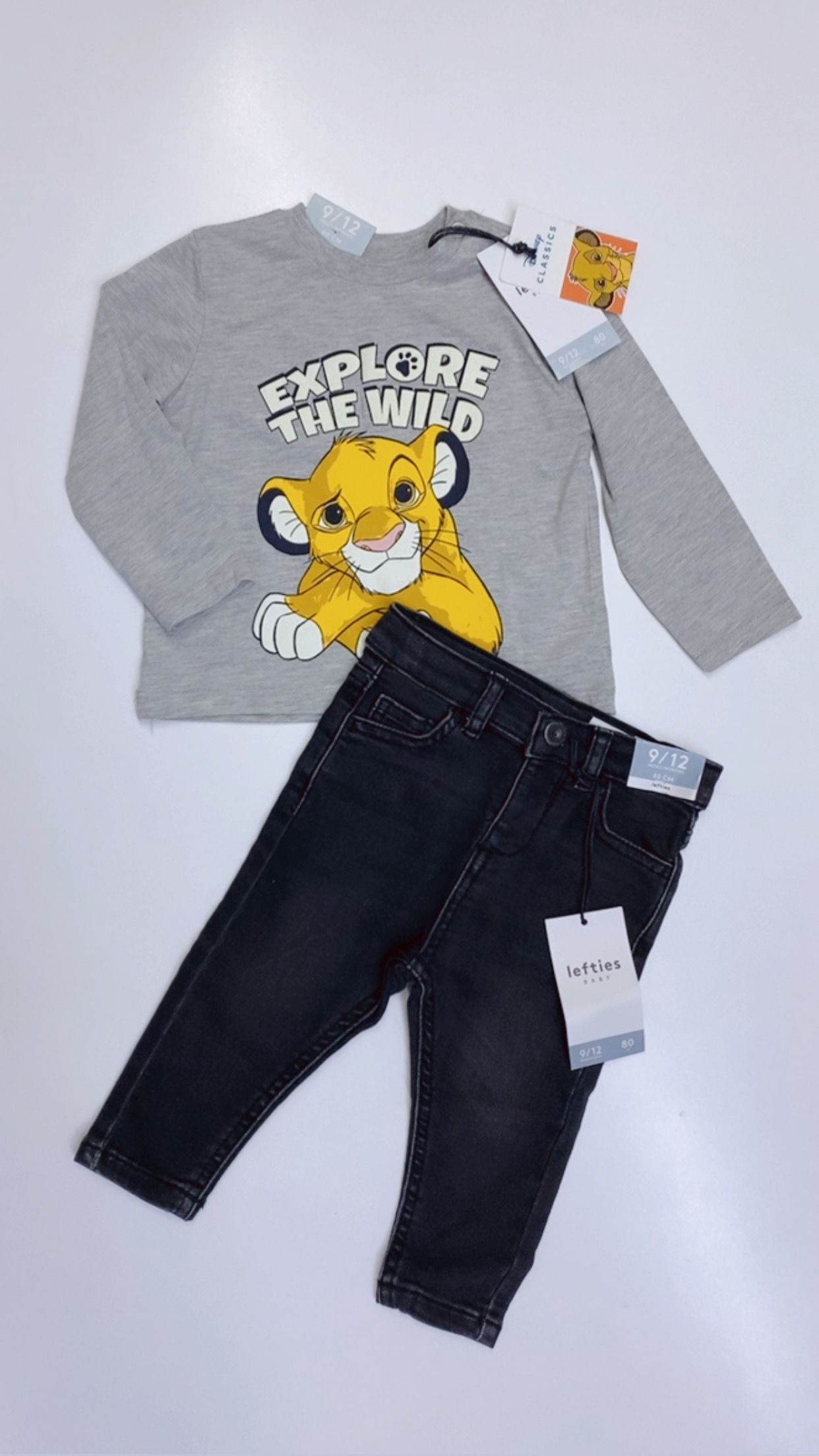 Tenue Aid total look Lefties The Lion King 9-12 mois 80cm