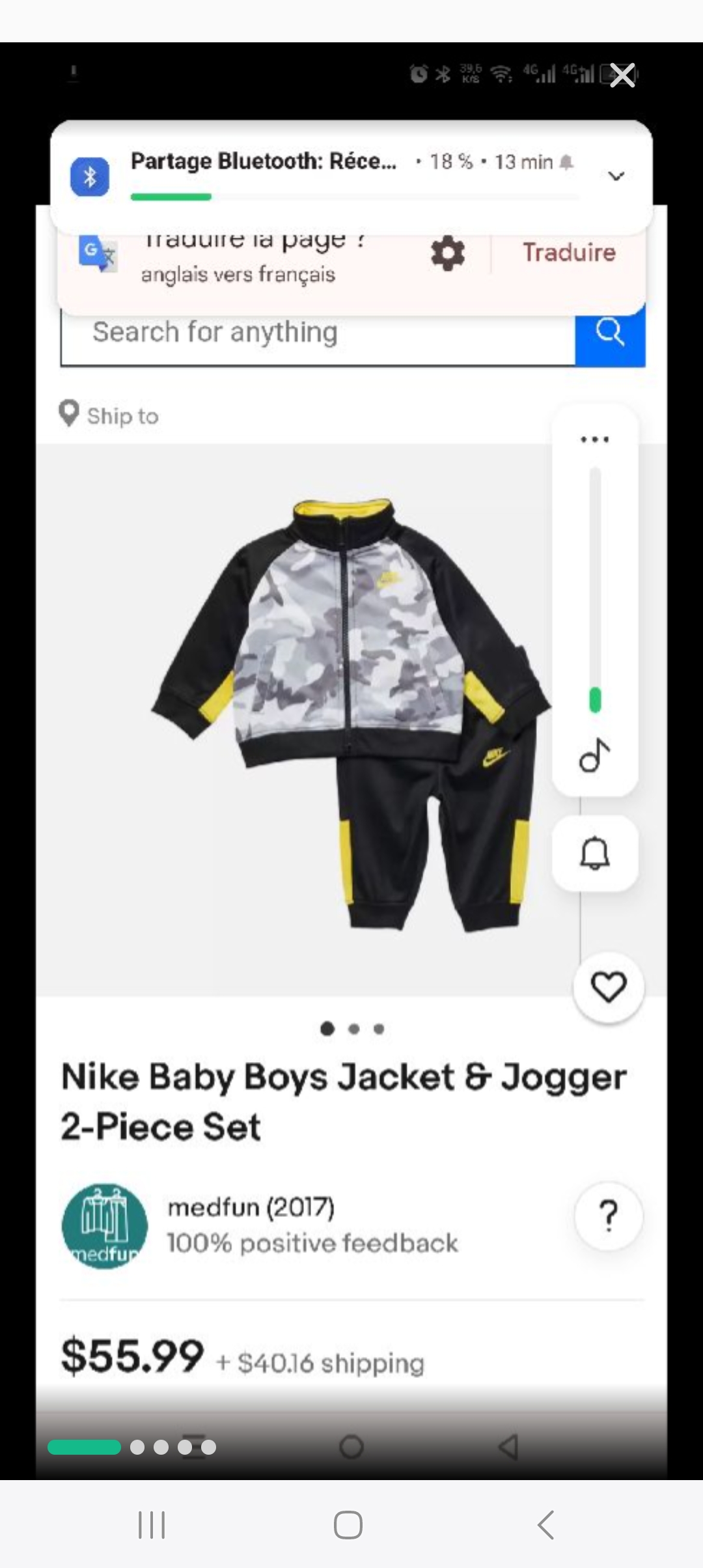 Survetement nike 24mois