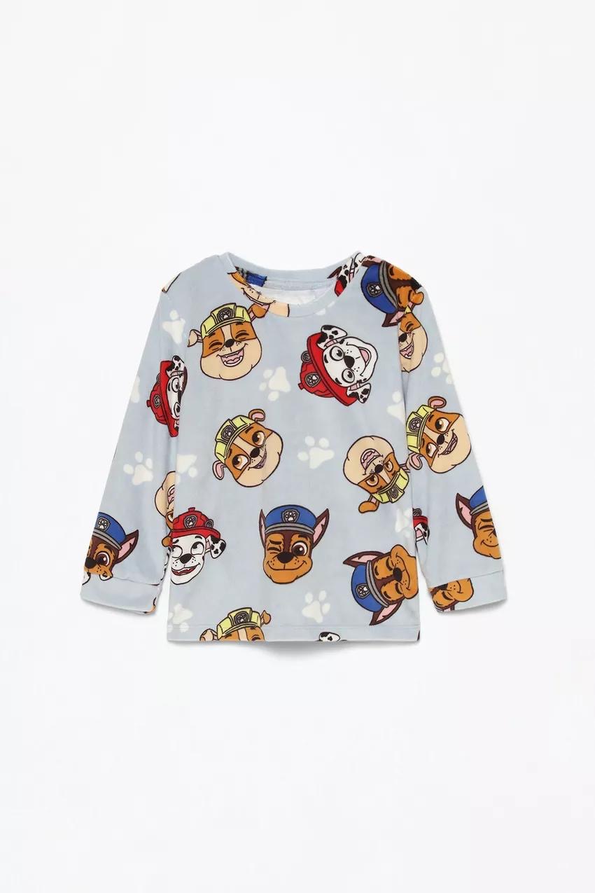 Pyjama lefties Paw Patrol Nickelodeon en velours 18-24 mois 92cm