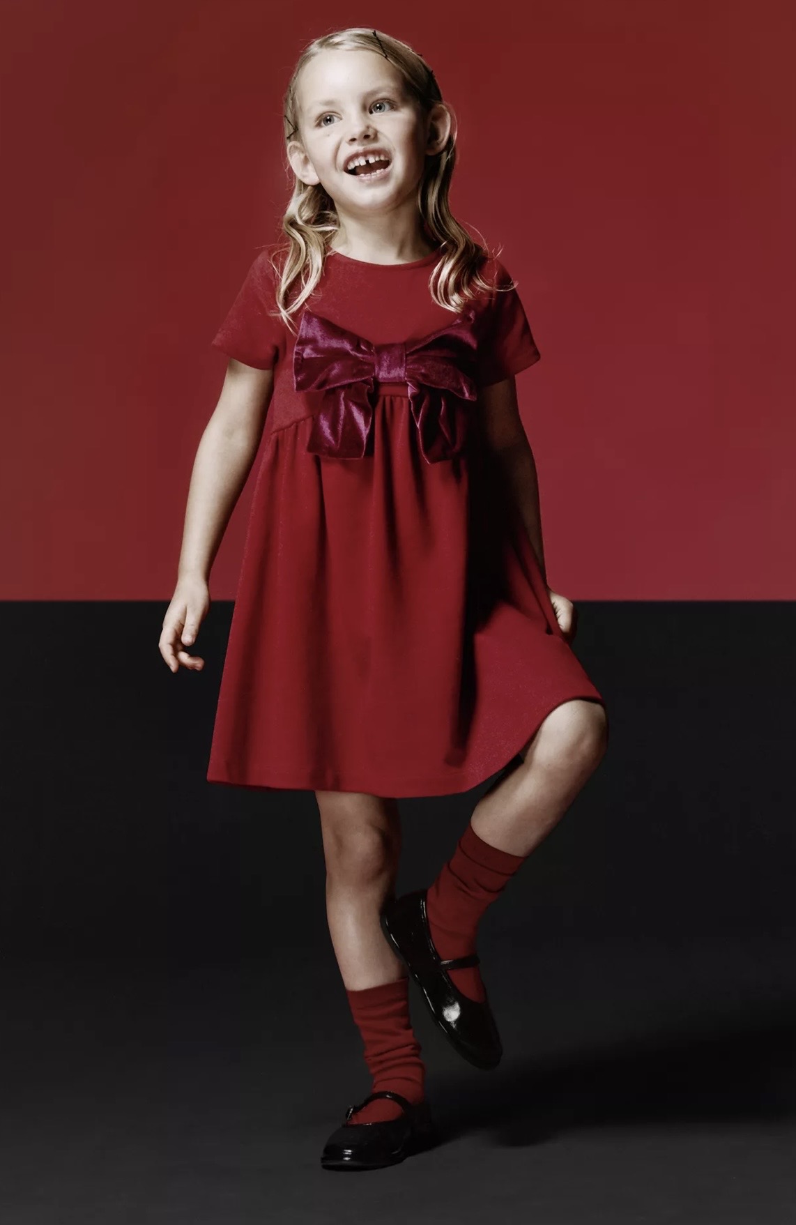 Robe ZARA avec noeud 3 ans 98cm