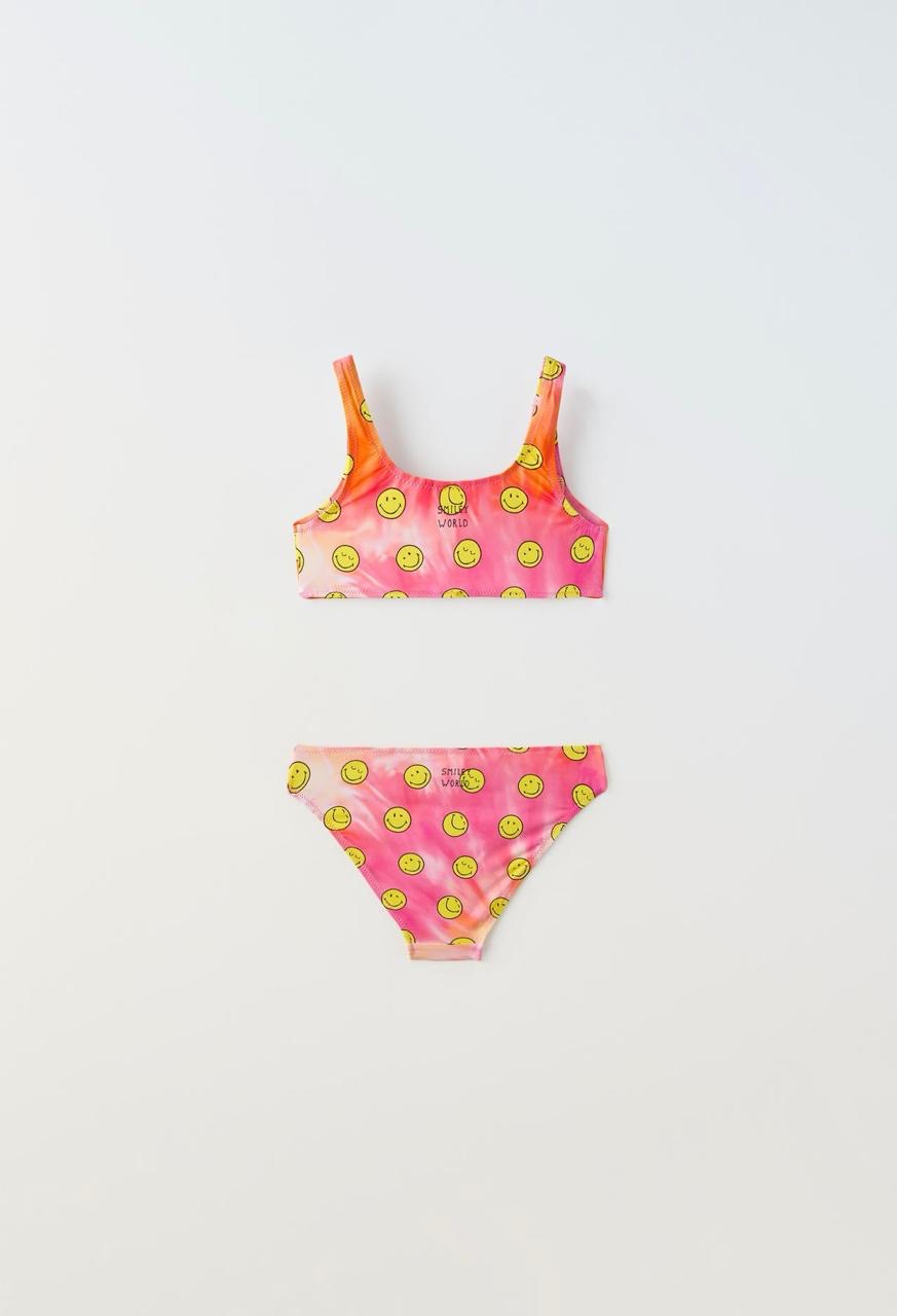 Bikini ZARA imprimé Smiely world 11-12 ans 152cm