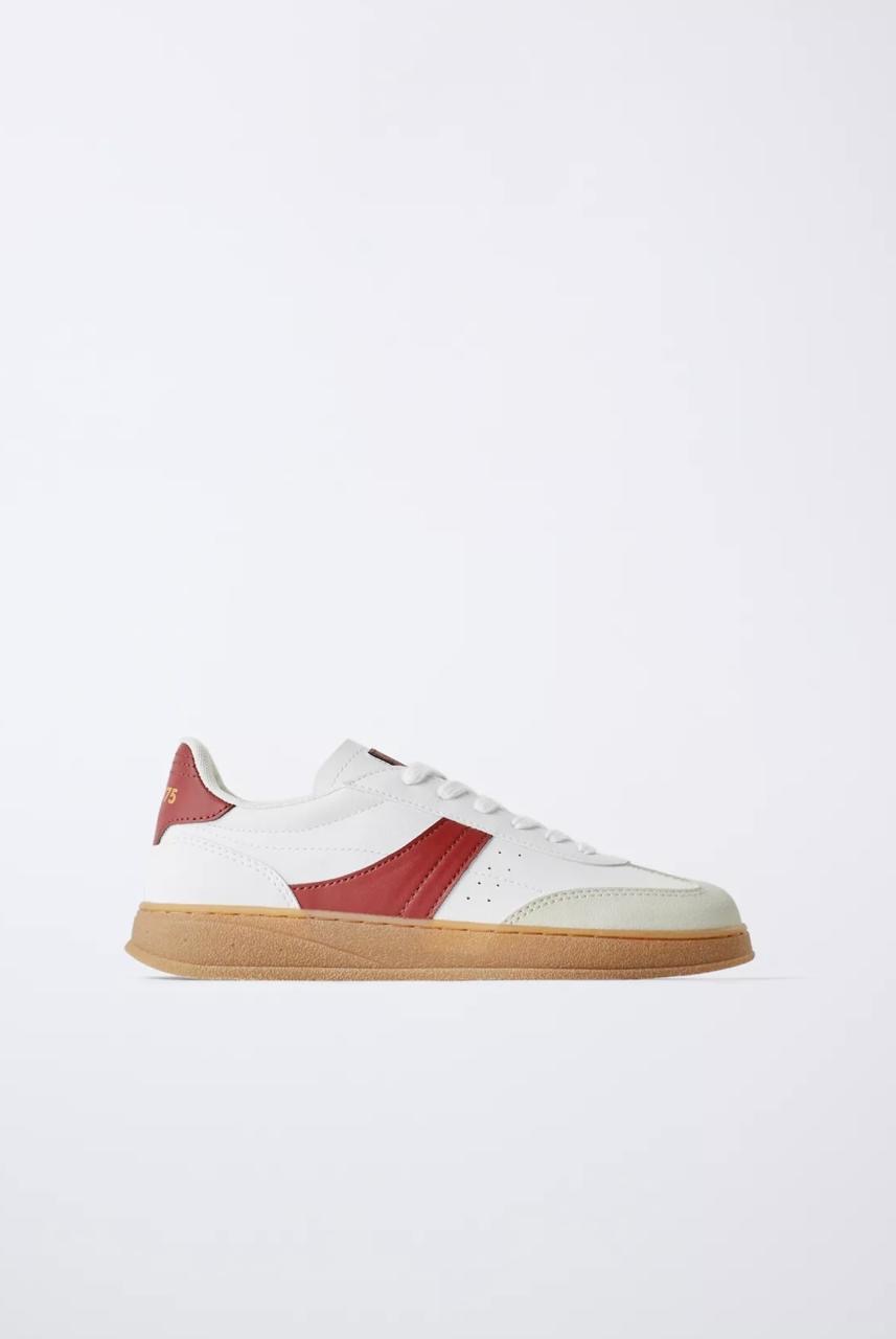 Baskets ZARA tennis contraste pointure 31