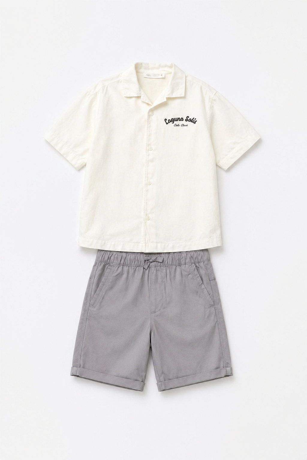 Tenue Aid chemise ZARA short Lefties 7-8 ans 128cm
