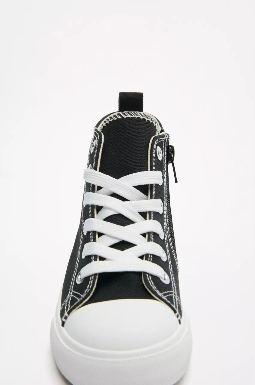 Baskets Lefties style converse montantes pointure 27