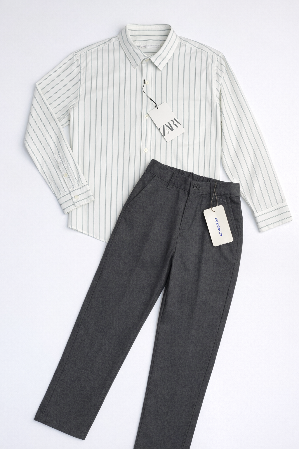 Tenue aid 9 ans 134cm Chemise ZARA pantalon Lc Waikiki