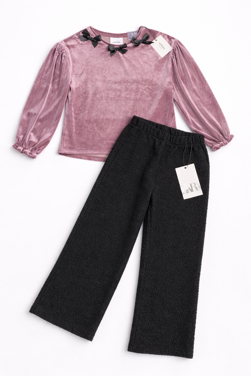 Tenue Aid pull Lefties 5-6 ans 118cm pantalon Zara 6 ans 116cm