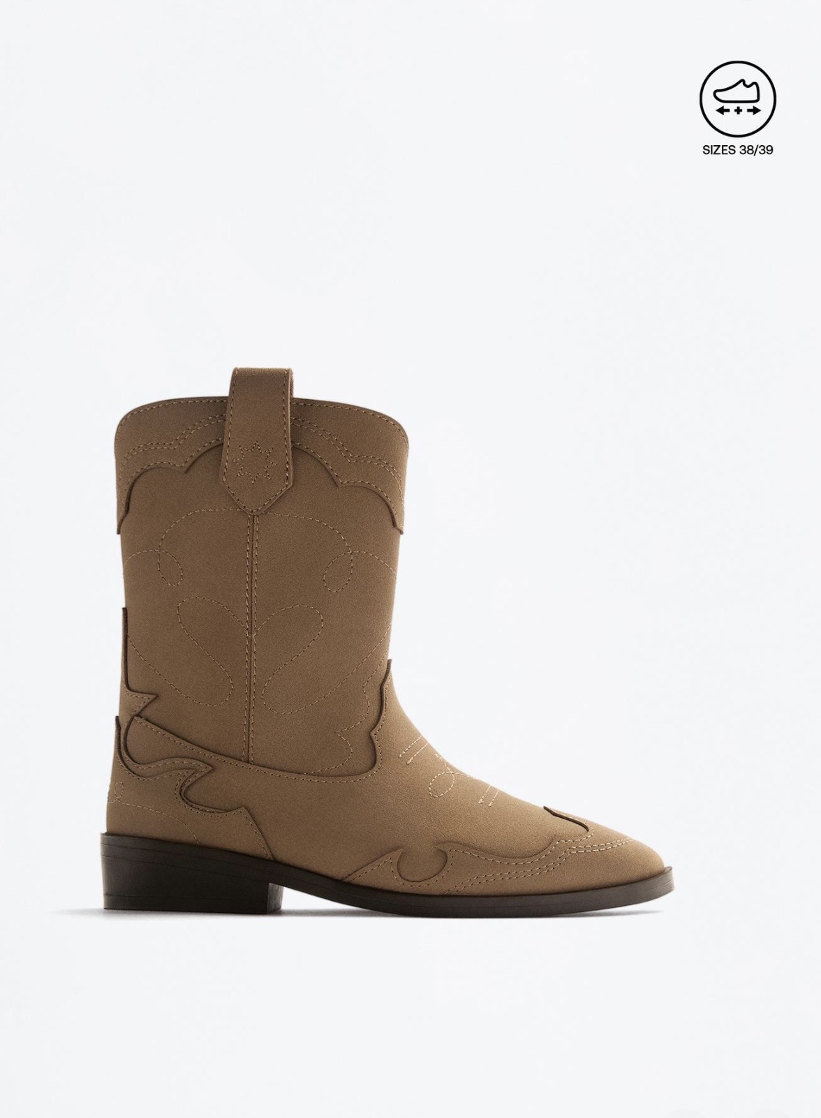 Bottes Lefties style cowboy pointure 33