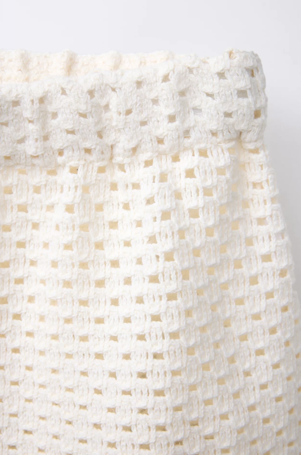 Tenue Aid ZARA en maille crochet fleurs 12-13 ans 156cm