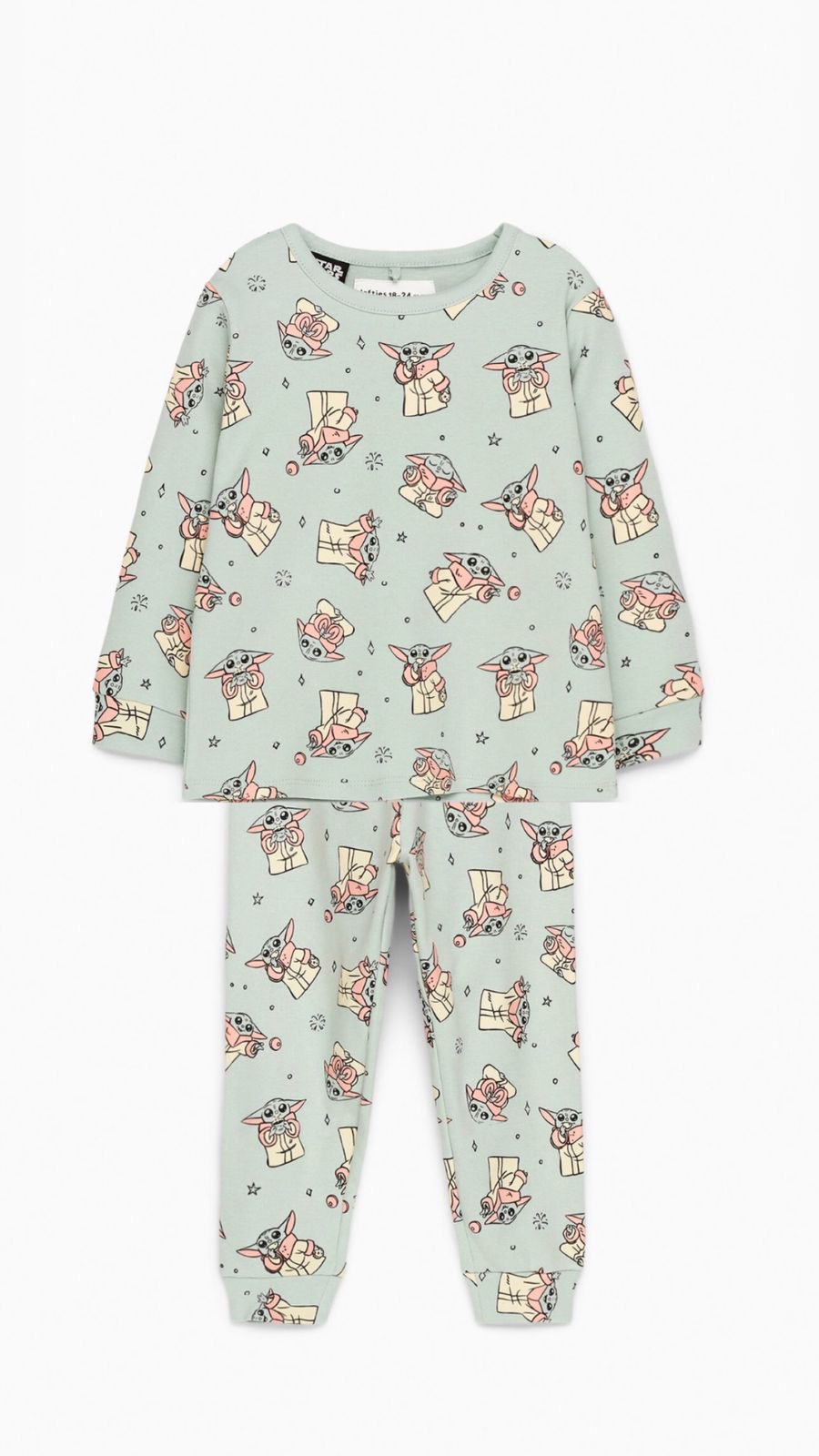 Pyjama Lefties Yoda Disney 3-4 ans