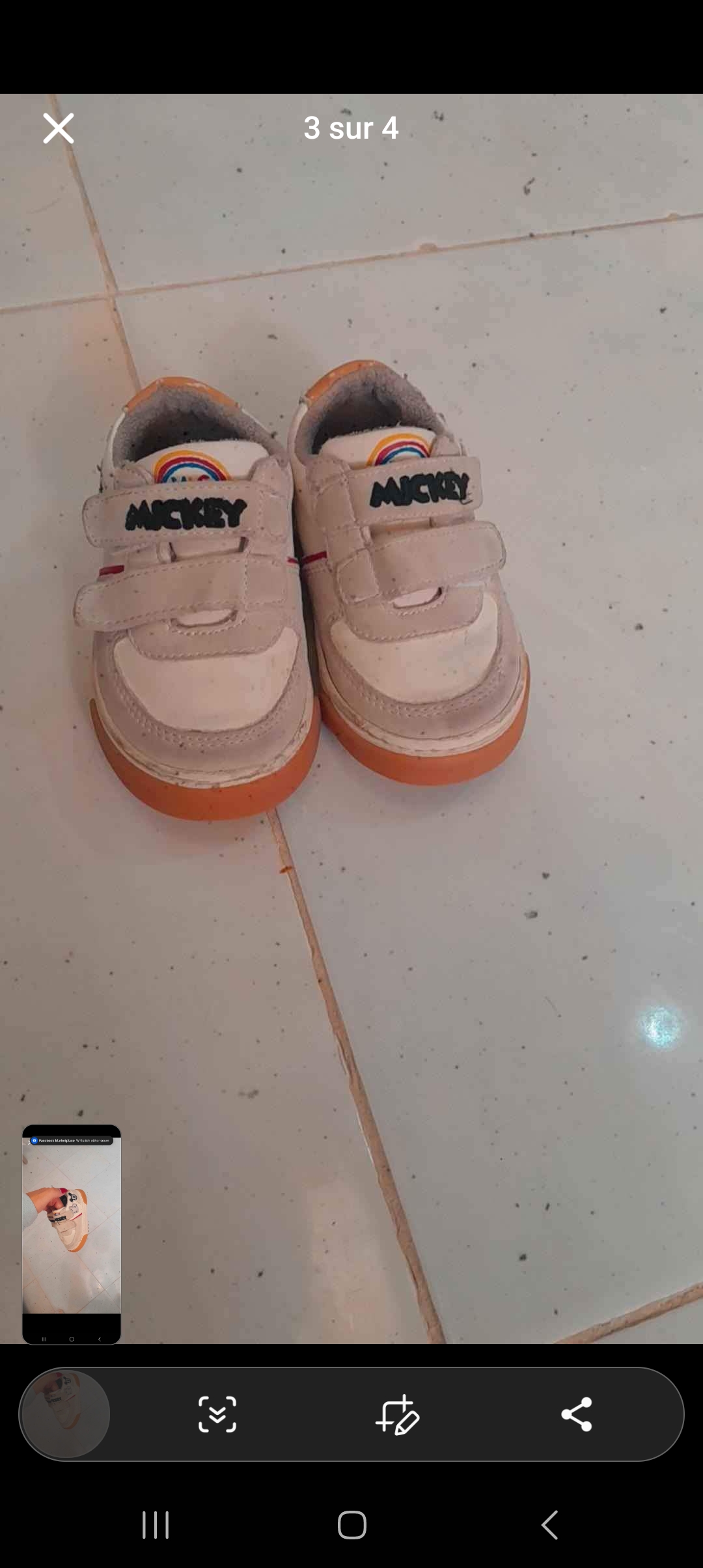 Basket zara pointure 20
