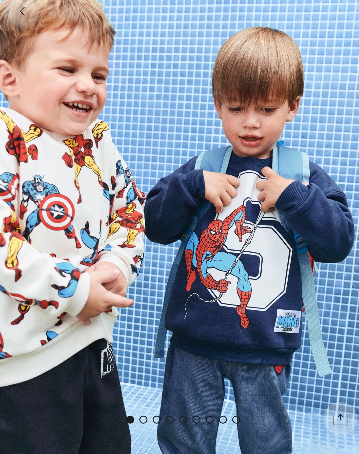 ENSEMBLE 3-6 mois LEFTIES SWEAT ET PANTALON SPIDERMAN MARVEL