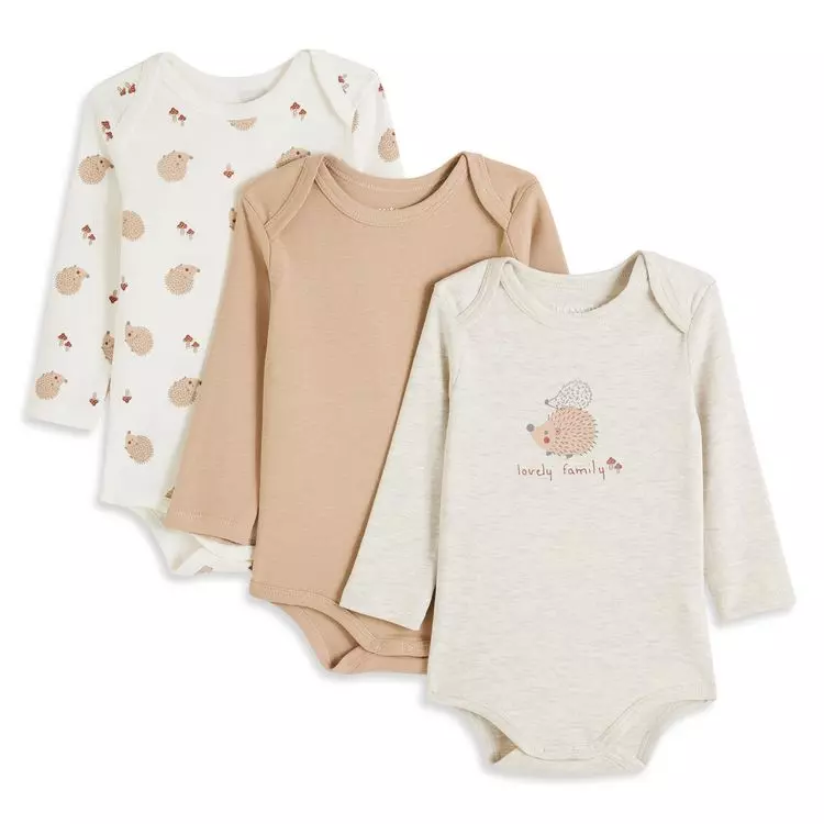 18 Mois Lot 3 body manches longues