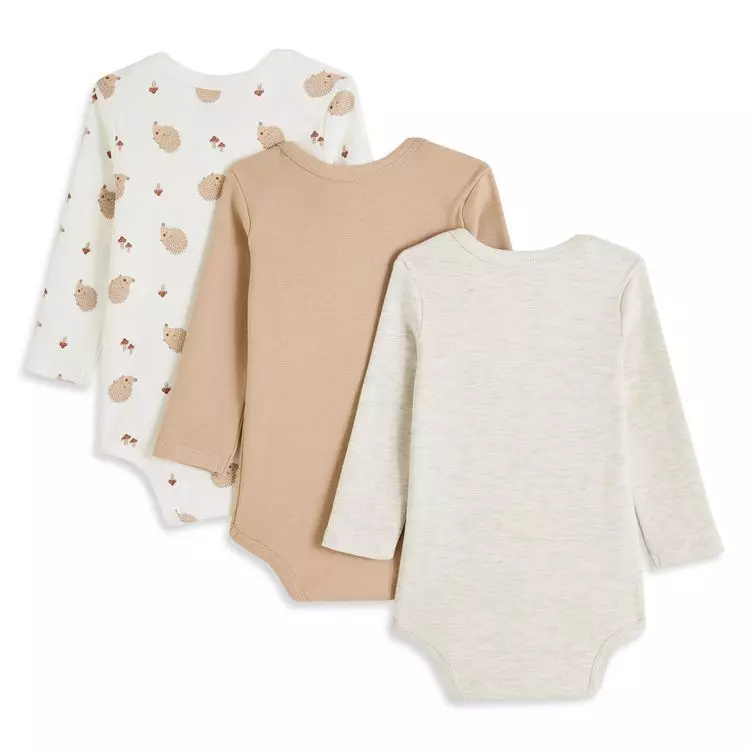 18 Mois Lot 3 body manches longues