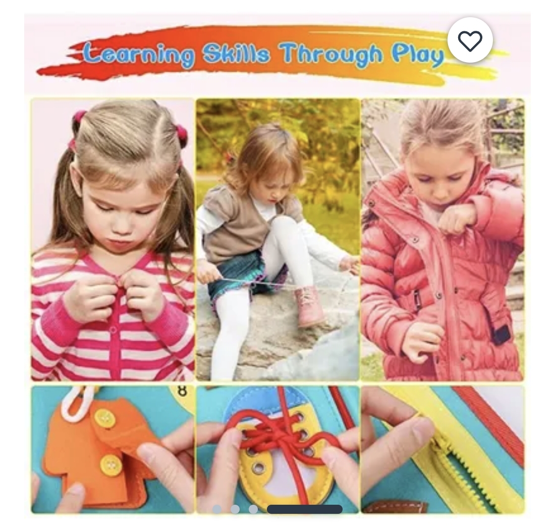 Superbes activités Montessori pour développer de nombreuses compétences chez l'enfant tout en jouant