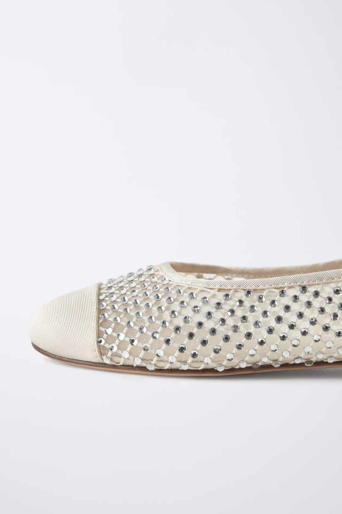 Ballerines ZARA brillantes à strass pointure 30