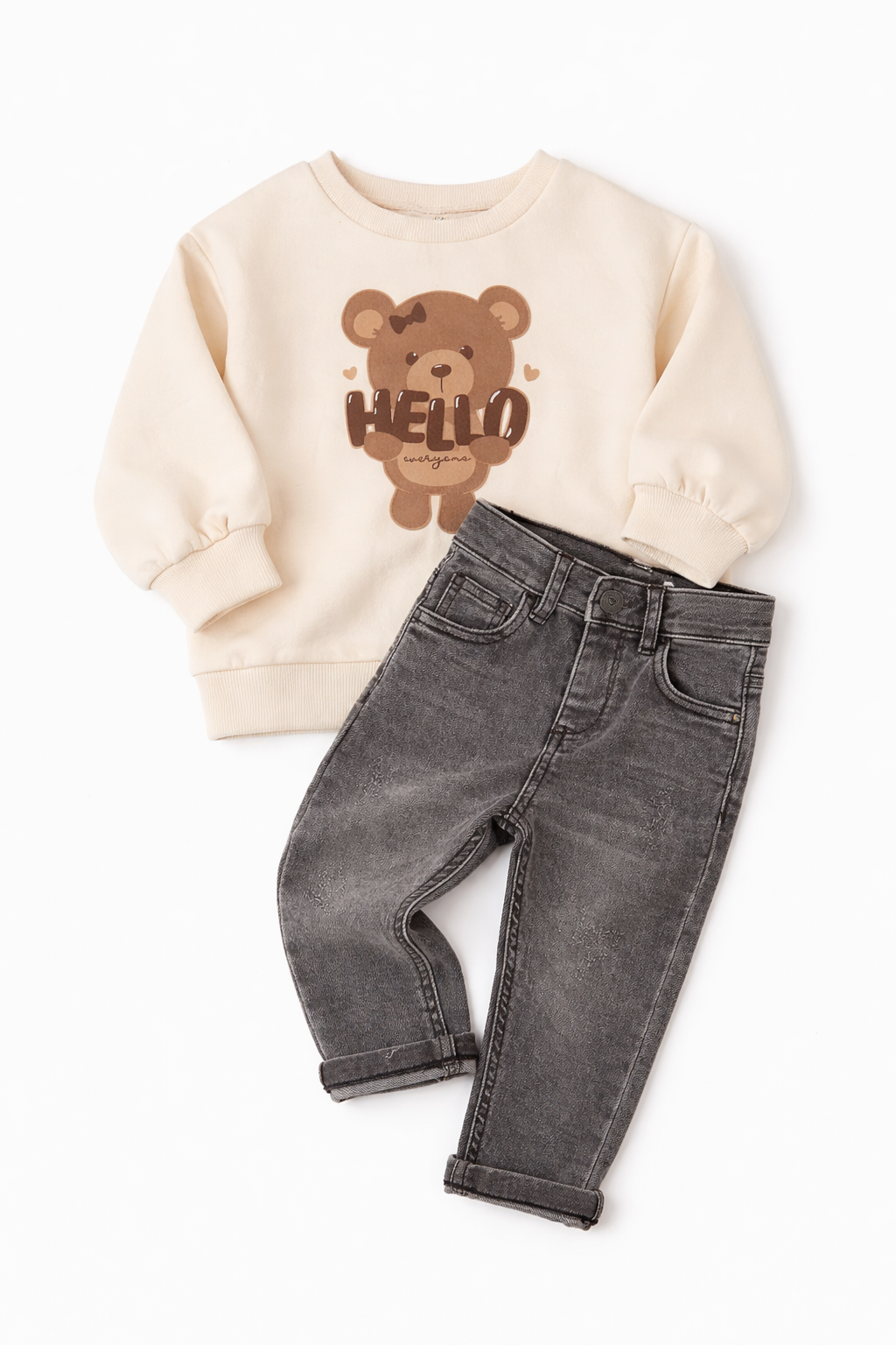 Tenue Aid pull Lc Wakiki 12-18 mois 80-86cm jean Lefties 12-18 mois 86cm