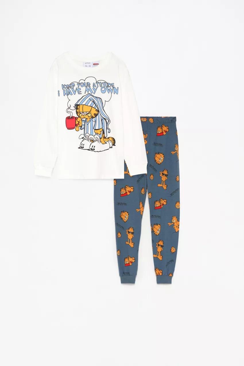 Pyjama Lefties Garfield Nickelodeon 5-6 ans