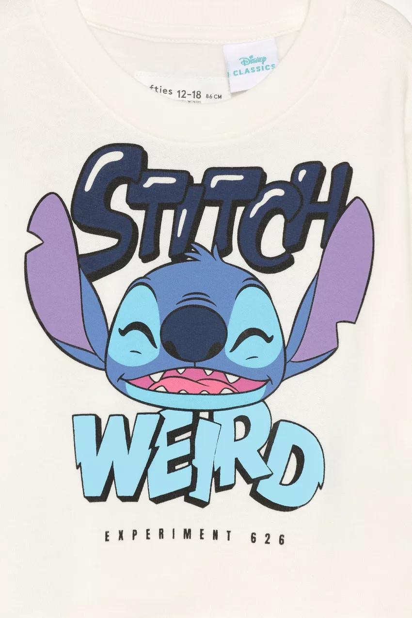 Ensemble tenue Lefties Stitch Disney Sweat et pantalon en molletonné gratté 9-12 mois 80cm