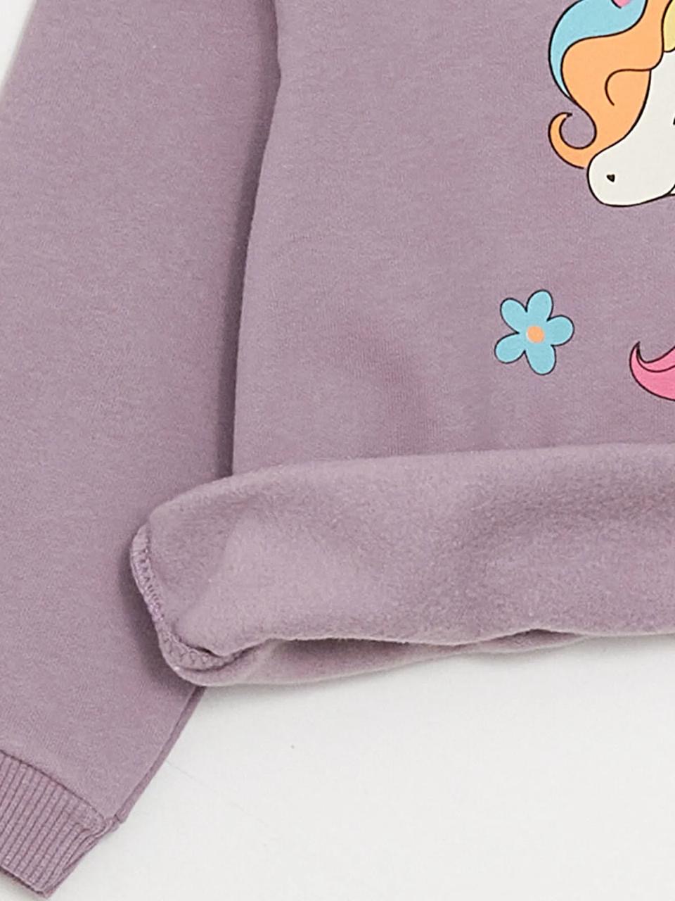 Ensemble tenue Lc Waikiki unicorn licorne Sweat et legging en molleton gratté 9-12 mois