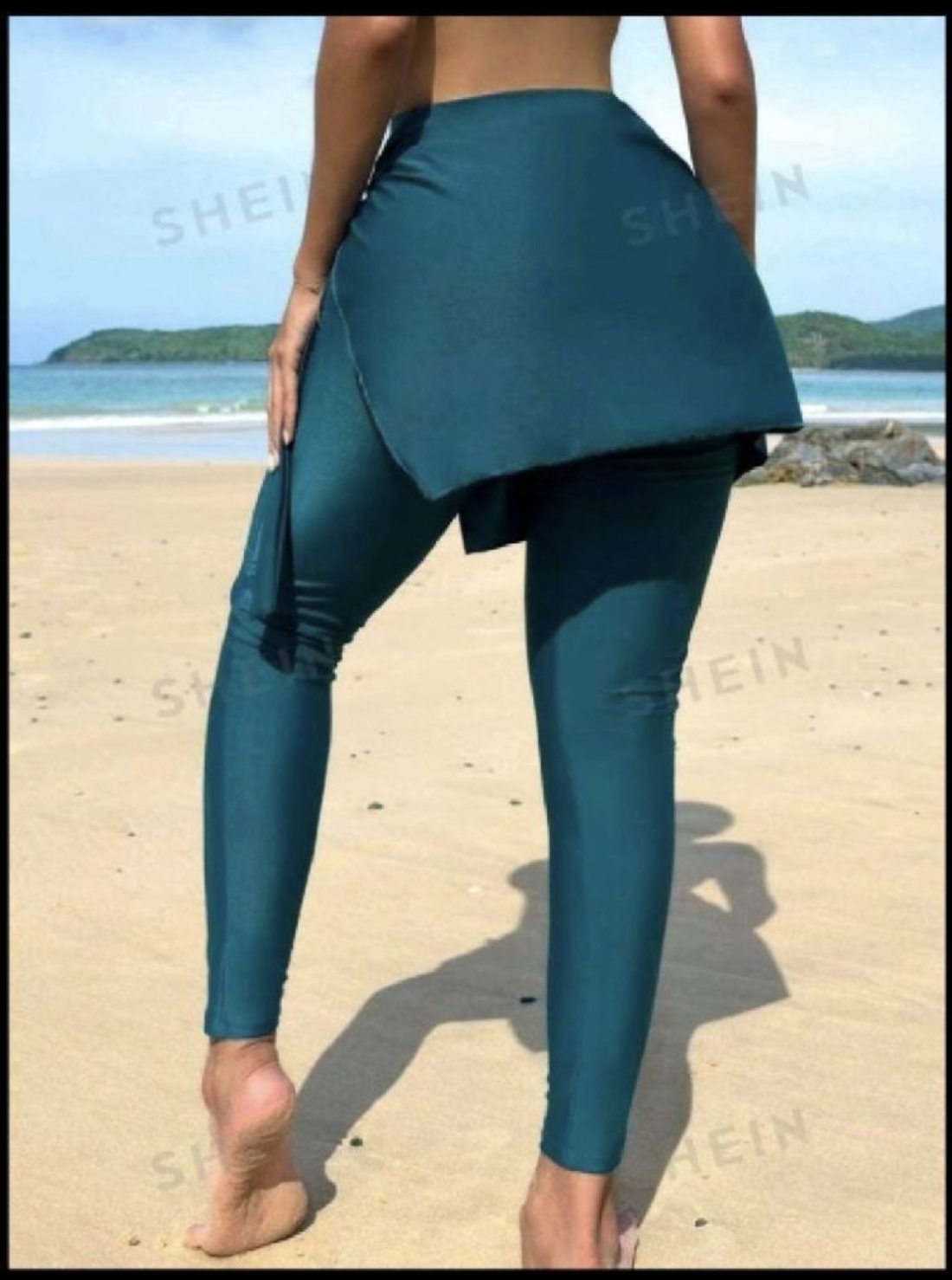 Bas de maillot de bain ( = pantalon+ jupette à nouer)