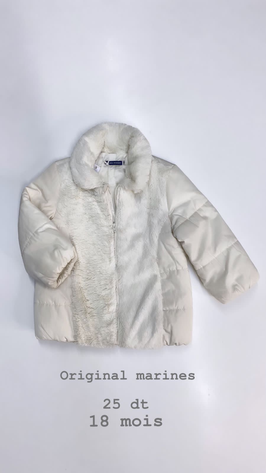 Doudoune original marines 18 mois Ref25