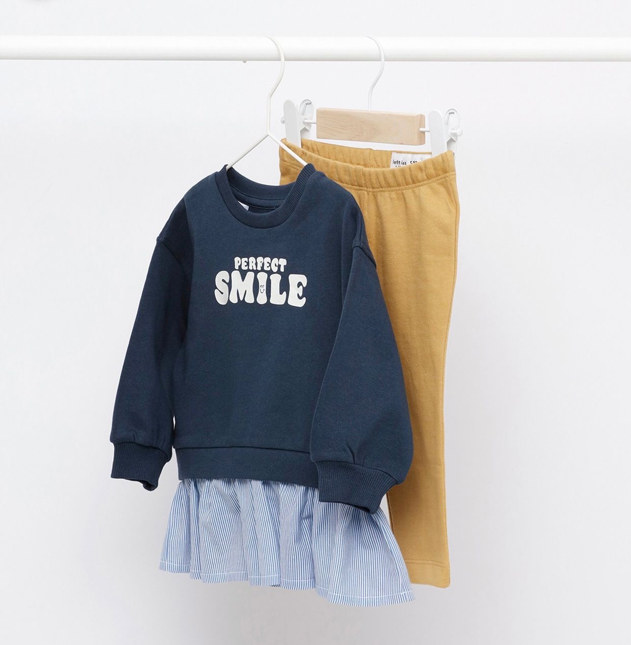 ENSEMBLE Lefties SWEAT AVEC OURLET EN POPELINE ET LEGGING 9-12 mois