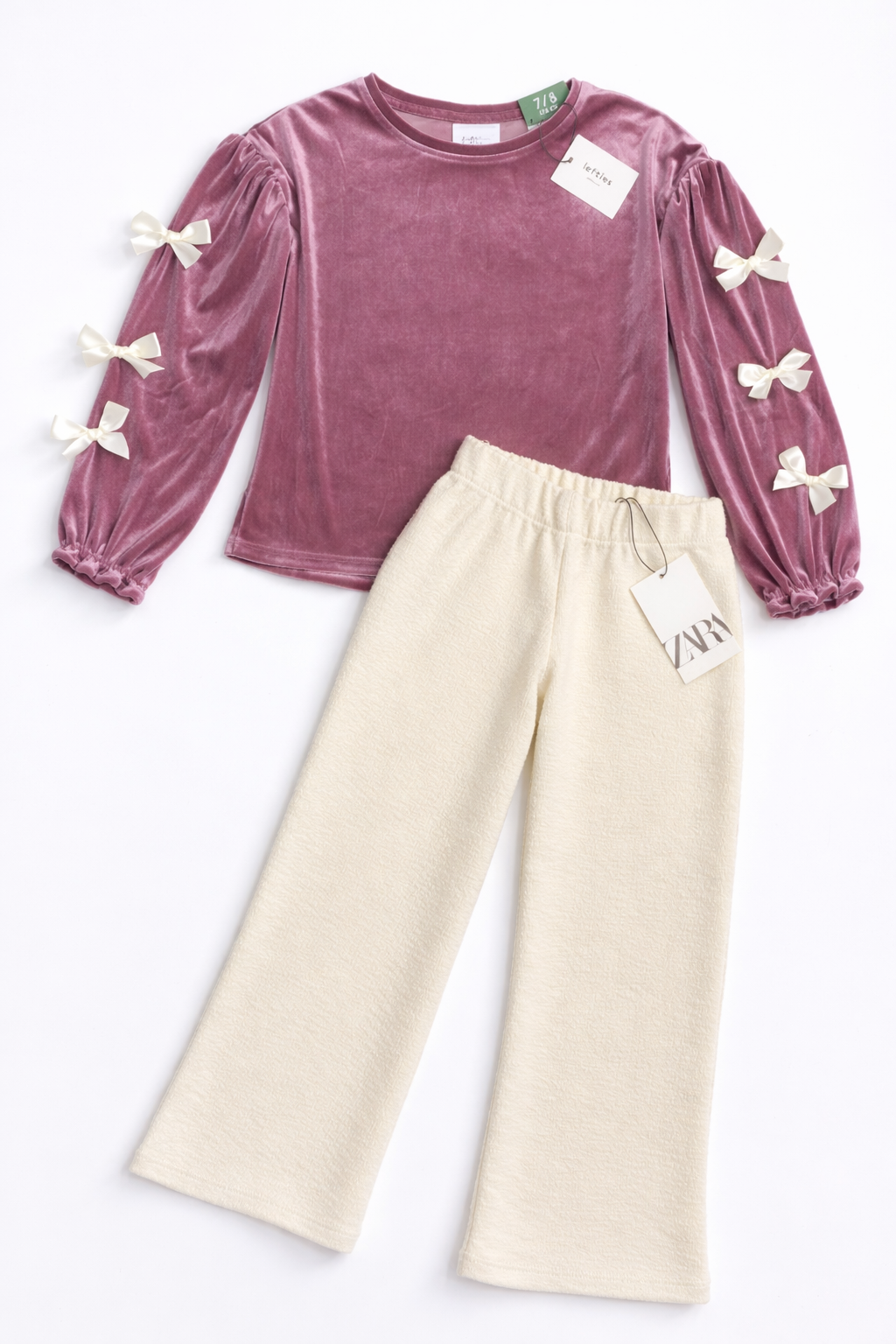 Tenue Aid pull Lefties 7-8 ans 128 cm pantalon Zara 8 ans 128 cm