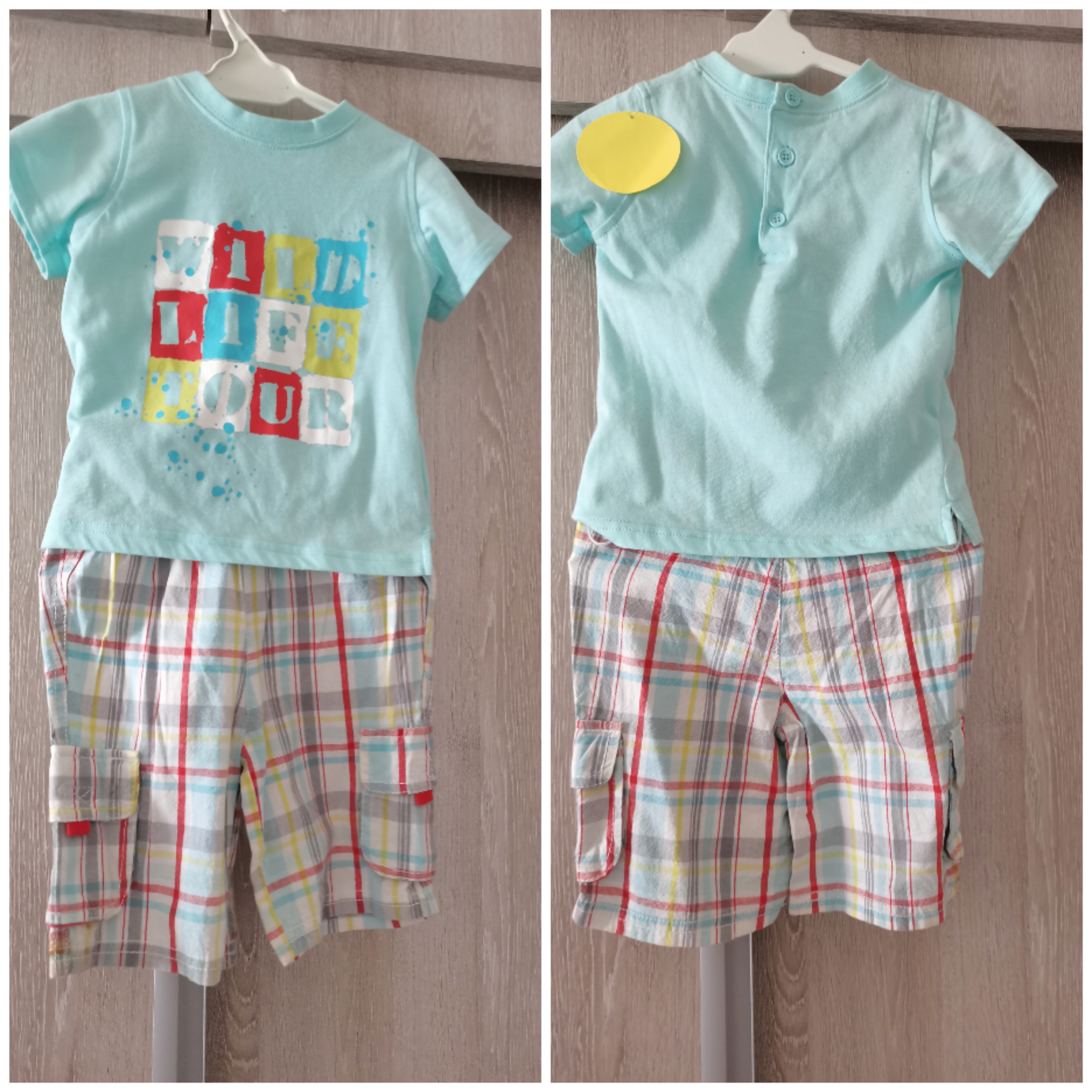 Superbe tenue bermuda+ t shirt