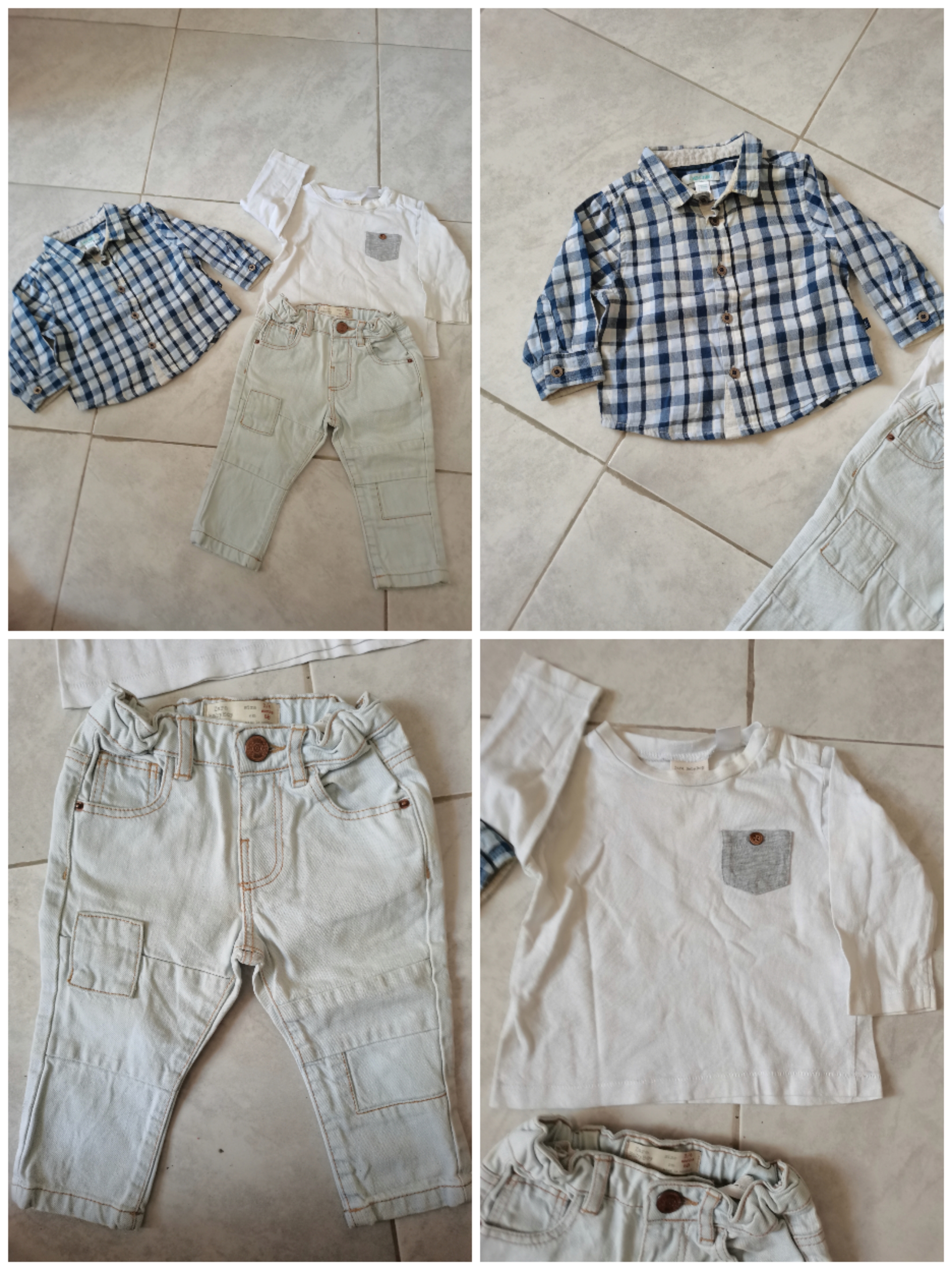 3 / 6 mois marque Zara et Okaïdi