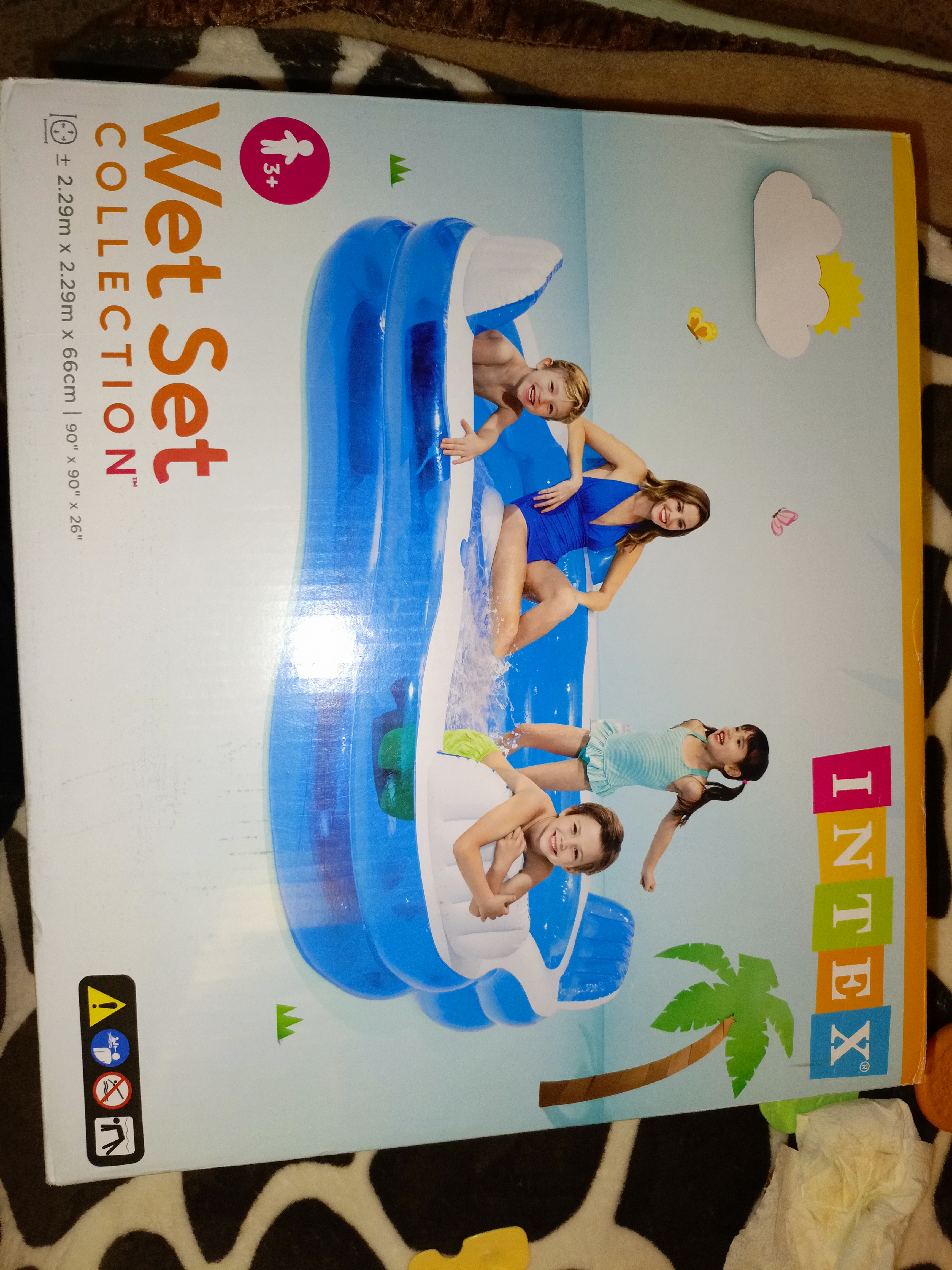 Piscine gonflable intex  990 Litres