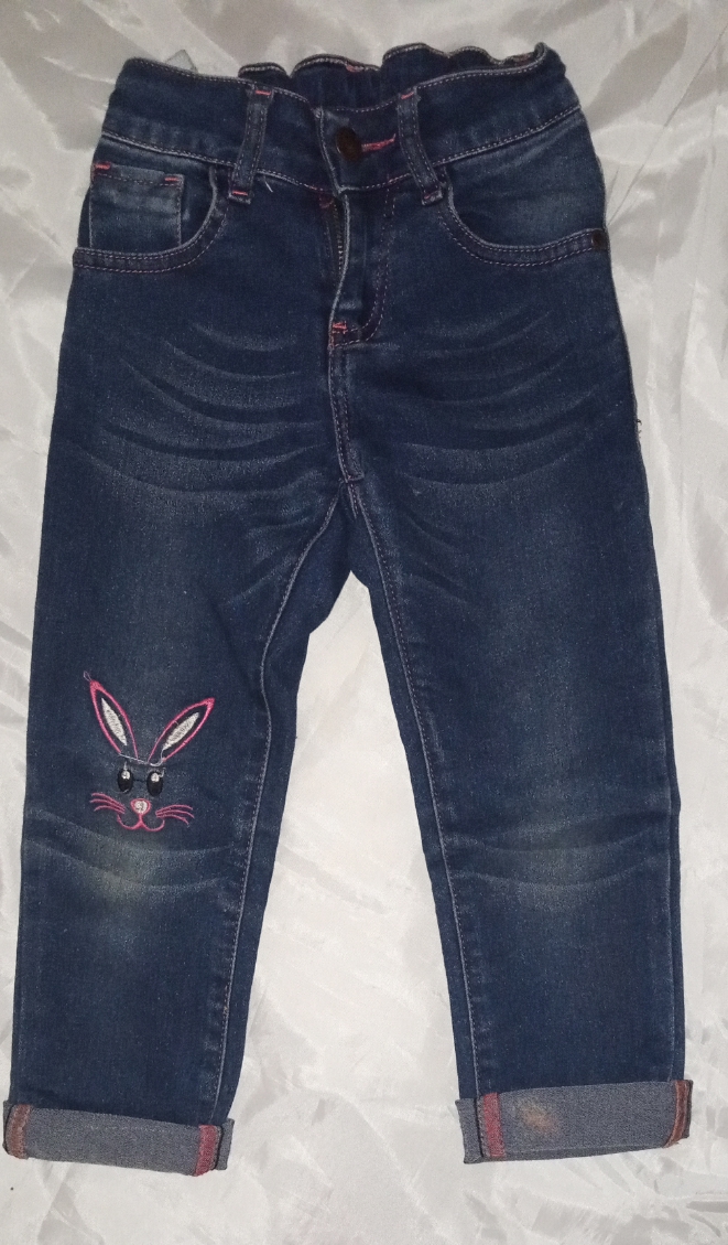 Pantalon jeans fille