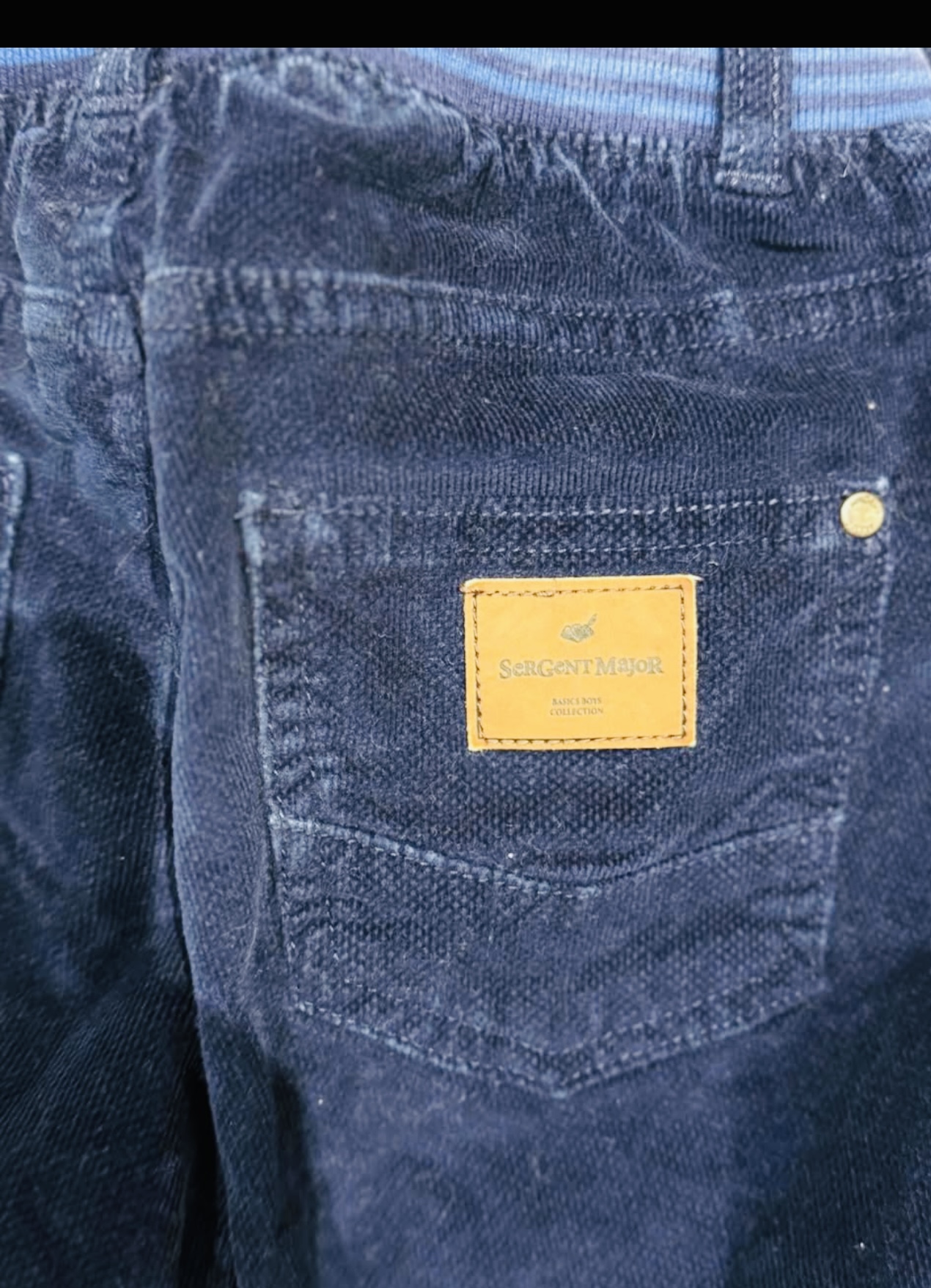 Pantalon en velour