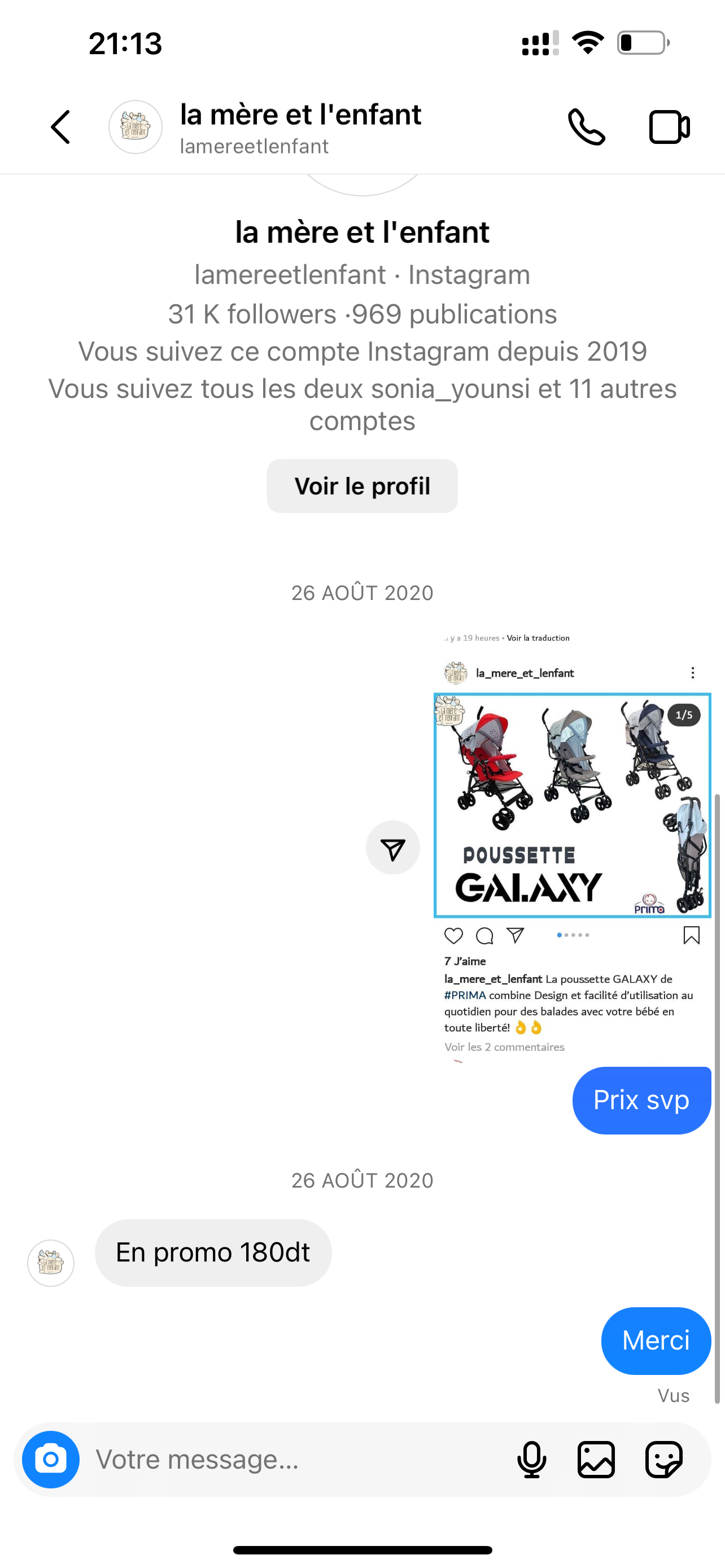 Pousette