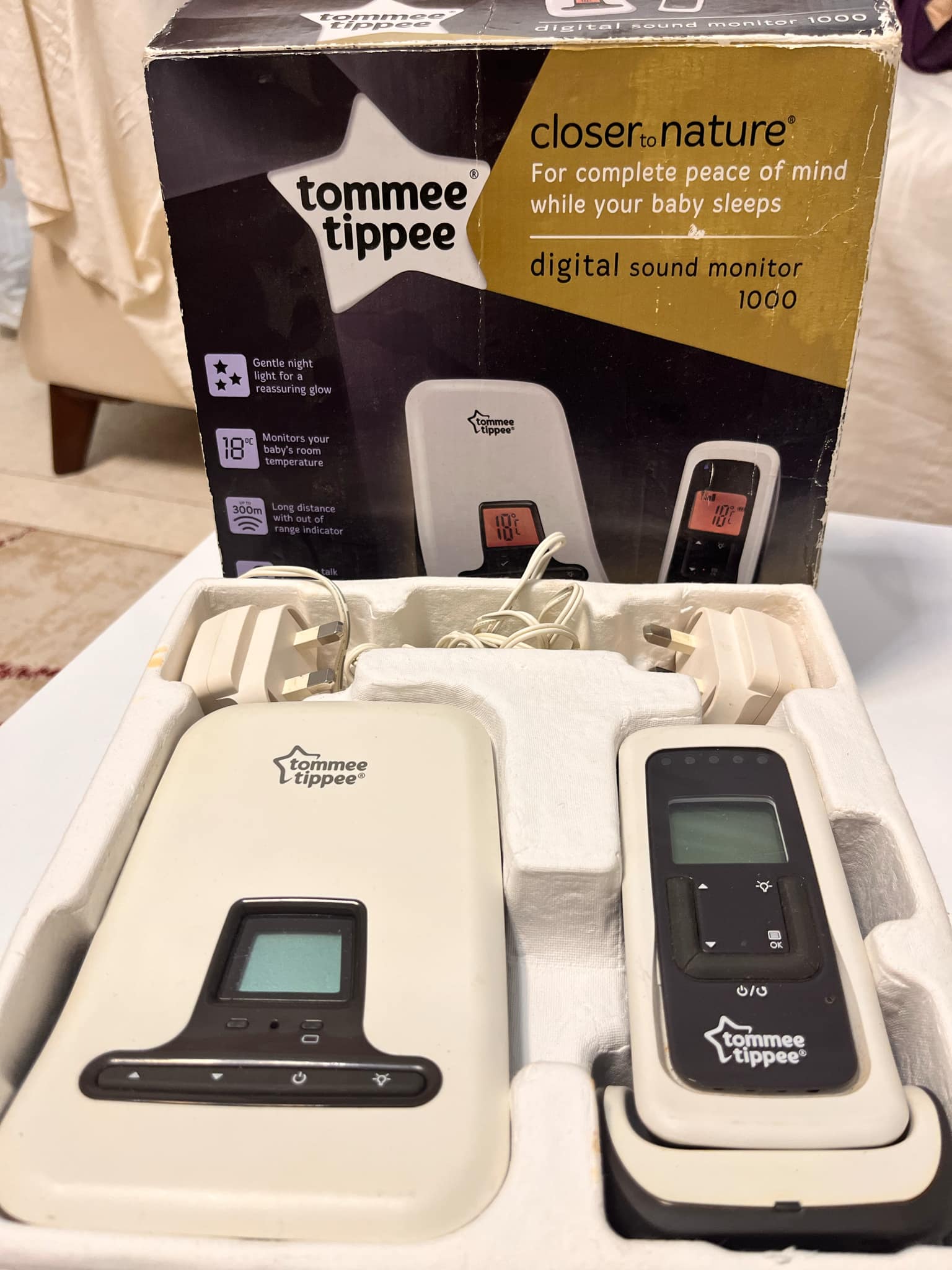 Moniteur numérique babyphone  tomme tippee