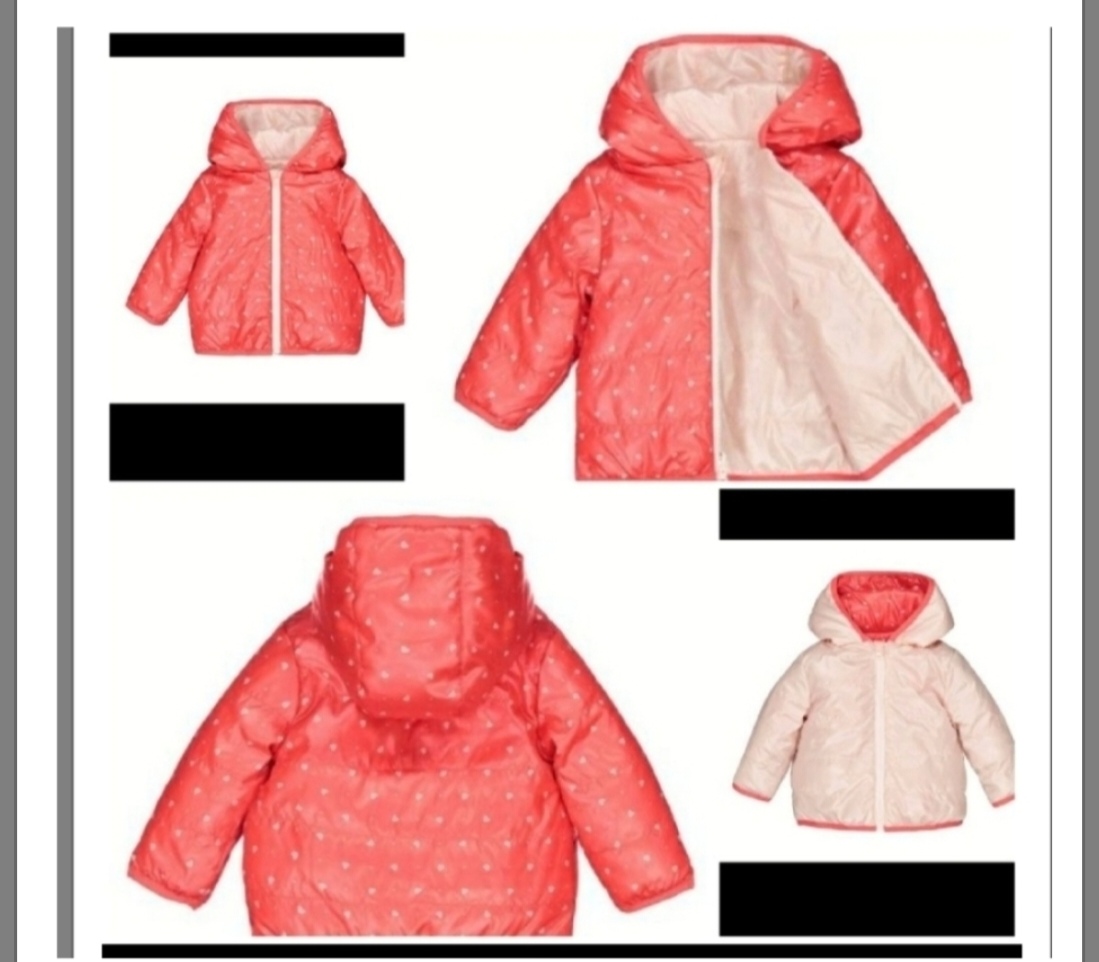 Doudoune réversible 2 ans marque la redoute