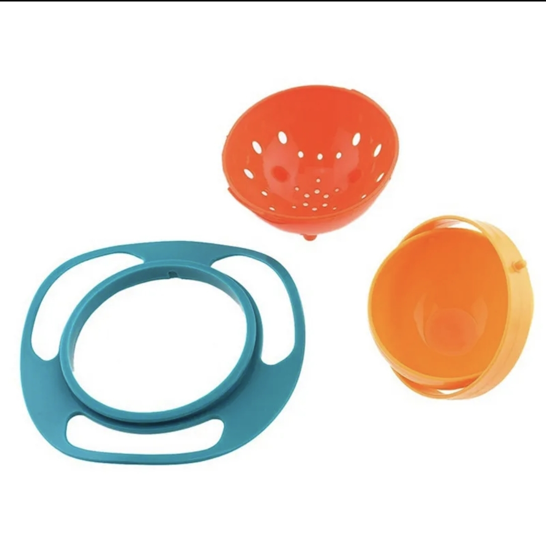 Giro bol .rotation à 360°..pour aliments solides.