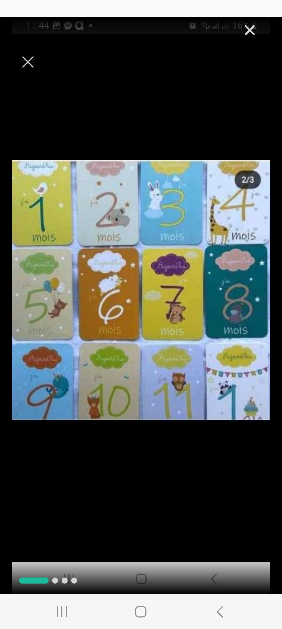 Cartes etapes 1mois-12mois