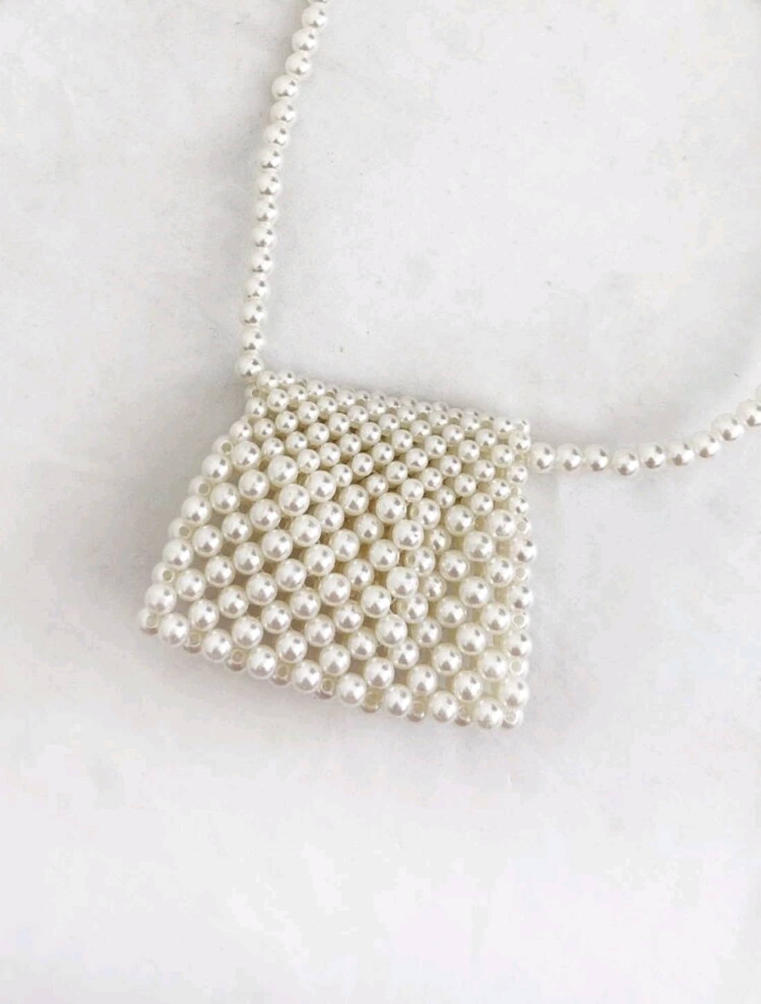 Superbe sac en perles