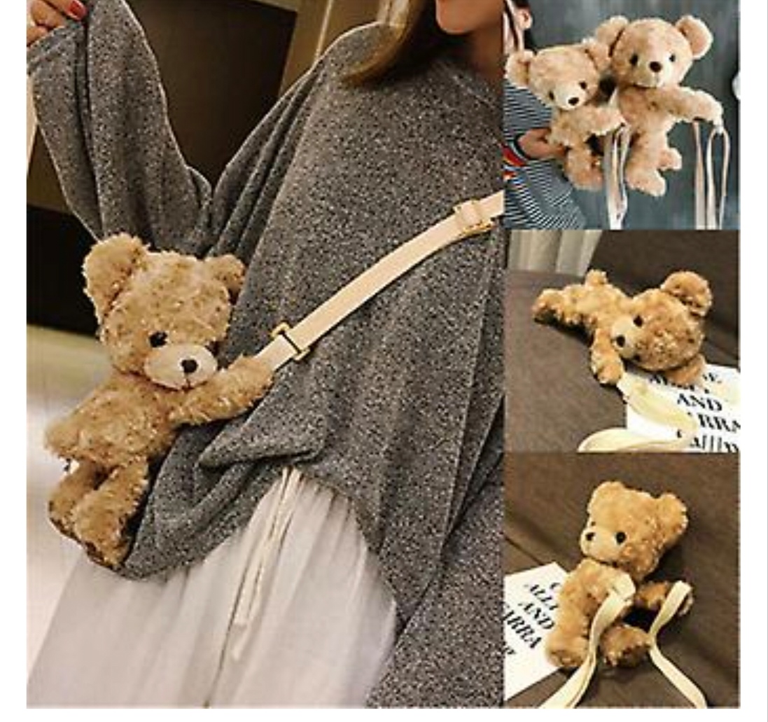 Superbe sac nounours Petite capacité