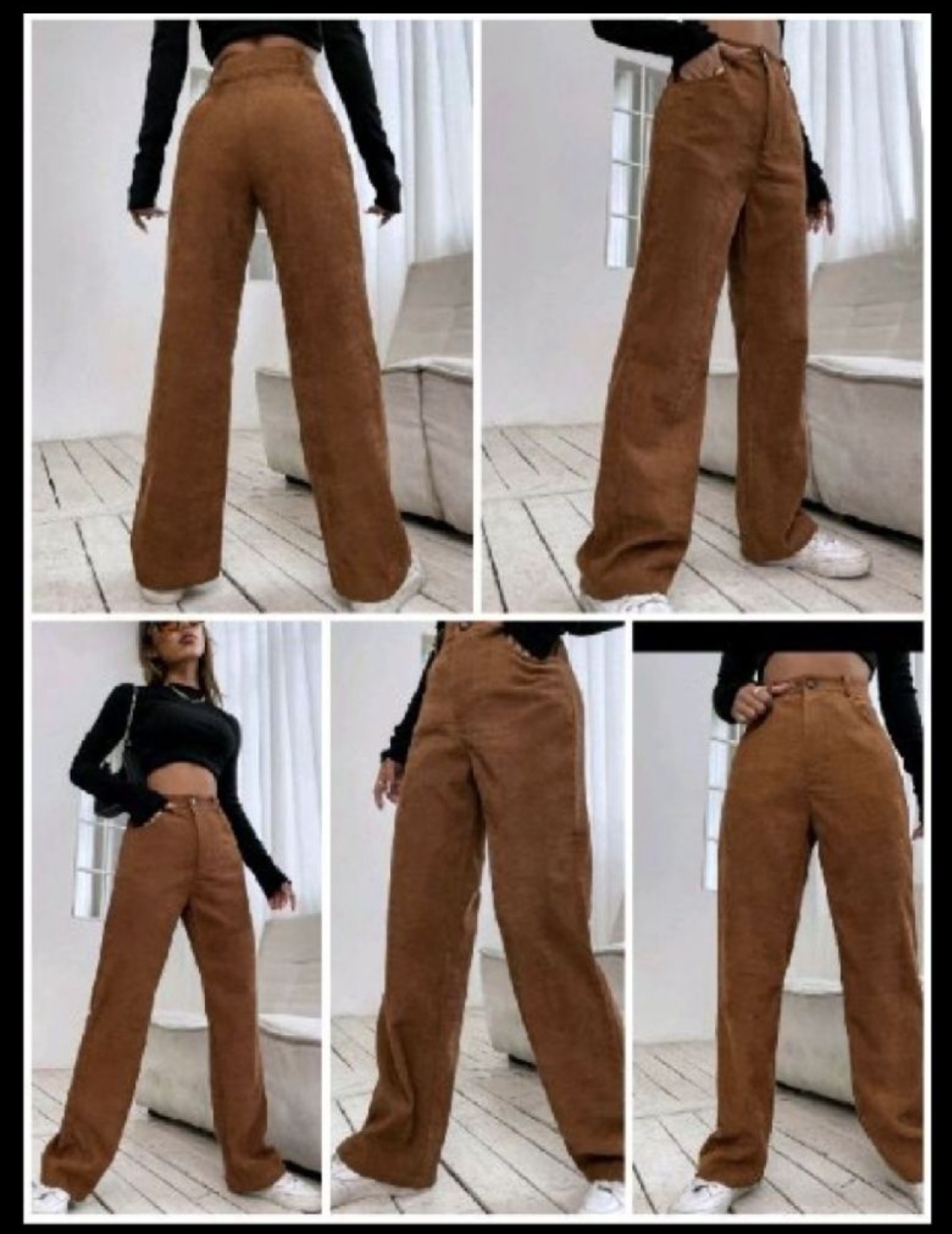 Superbe pantalon velours tendance