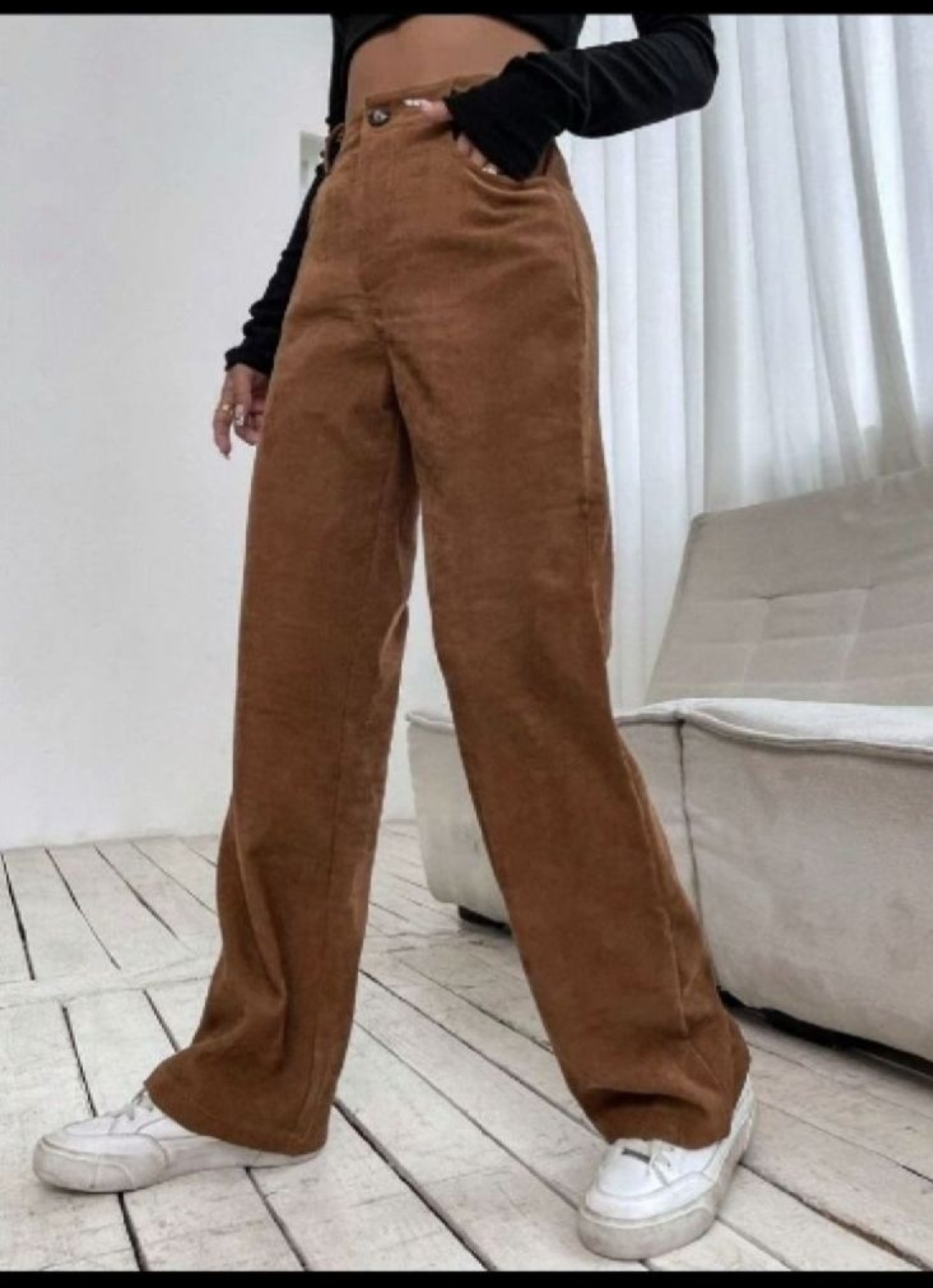 Superbe pantalon velours tendance