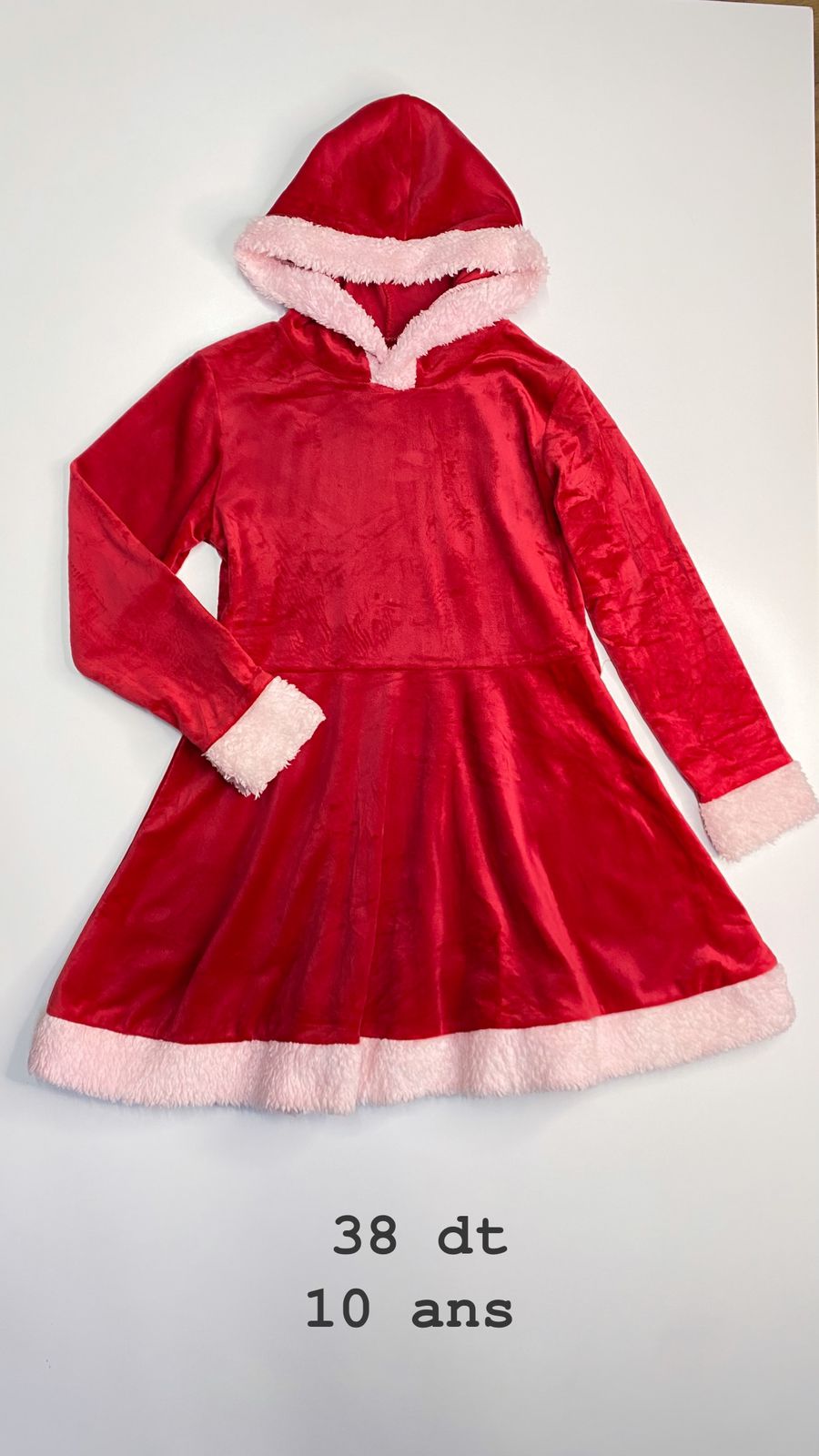 Robe Noël Santa Christmas réveillon 10 ans Ref100