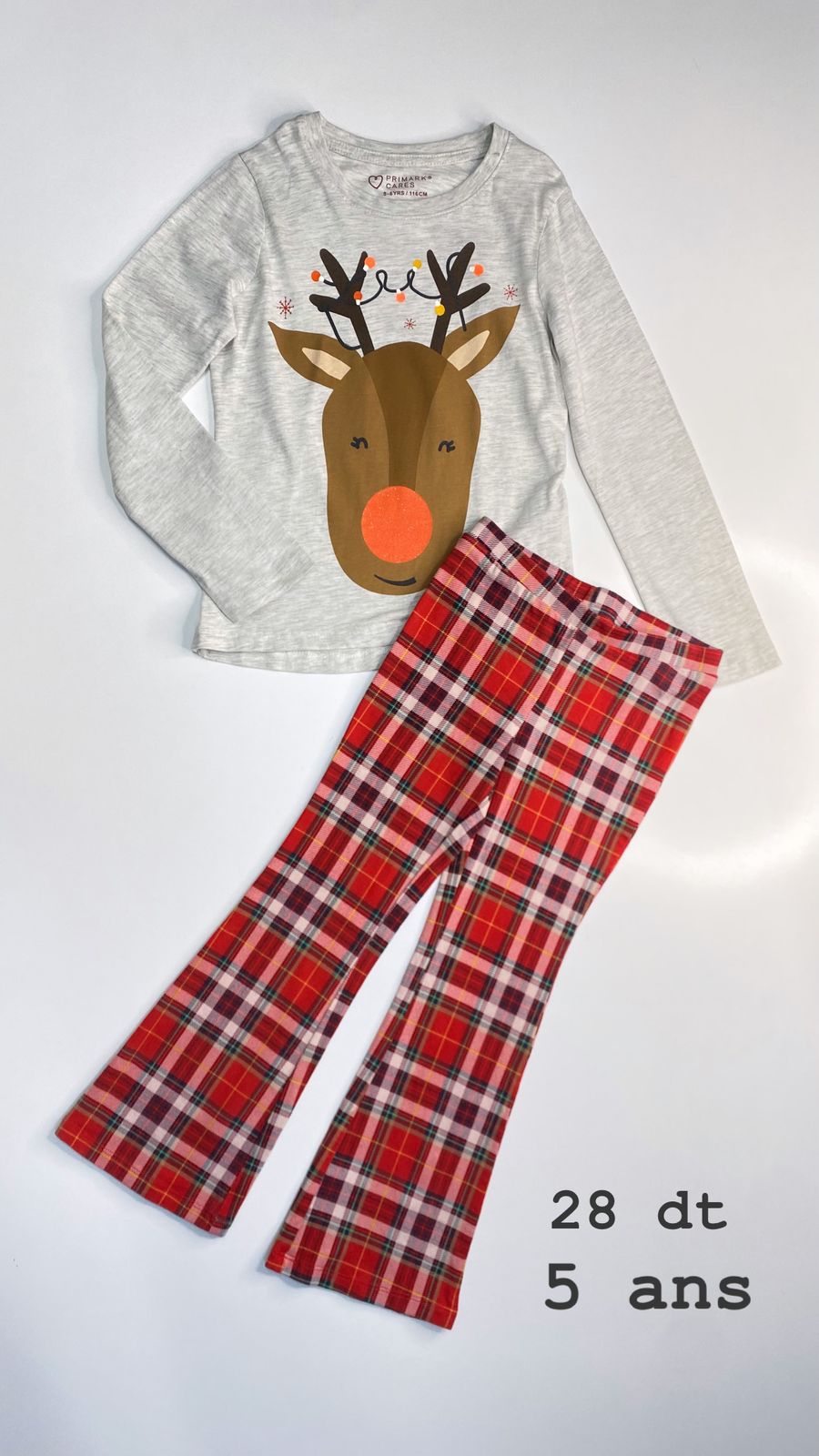 Tenue Noël Santa Christmas réveillon 5 ans Ref100